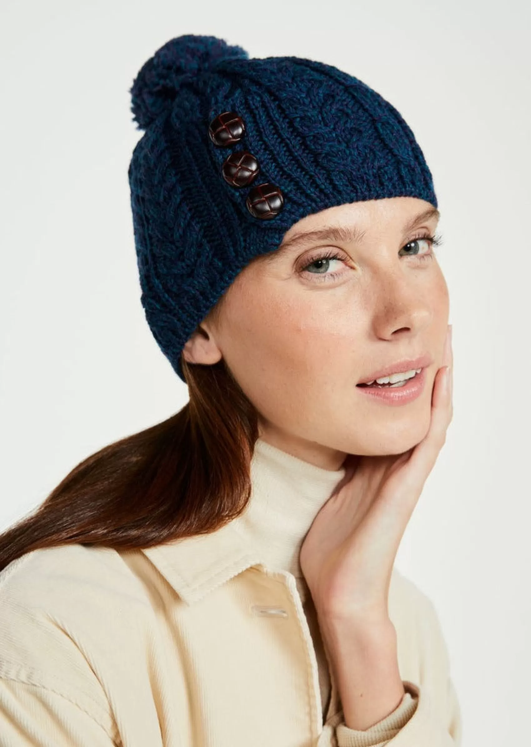 Hats & Caps^Aran Woollen Mills Aran Cong Hat | Atlantic