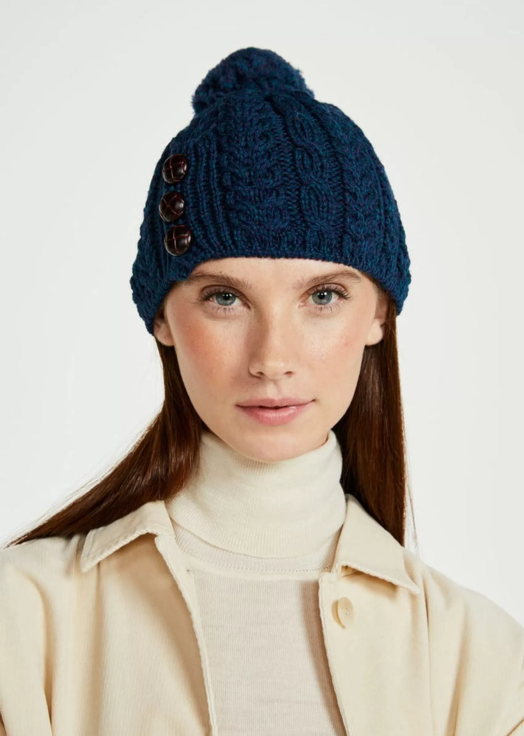 Hats & Caps^Aran Woollen Mills Aran Cong Hat | Atlantic