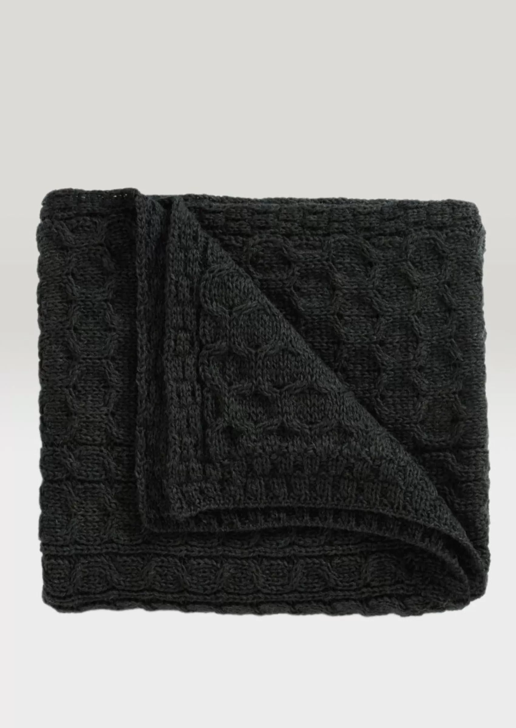 Blankets & Throws | Wool Blankets^Aran Woollen Mills Aran Pure Wool Throw | Army Green