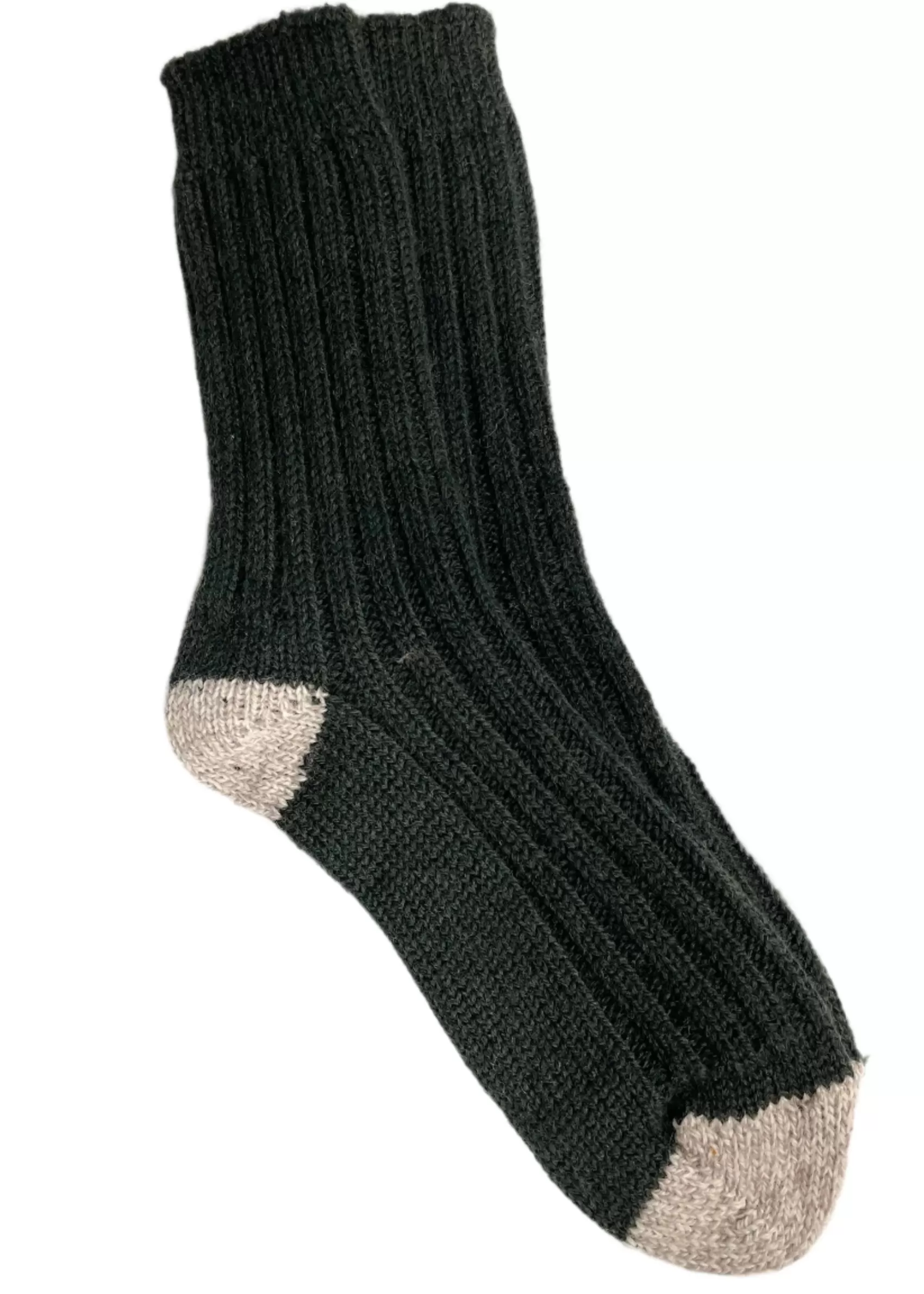 Socks | Socks^River View Bottle Green Irish Merino Wool Socks | Large