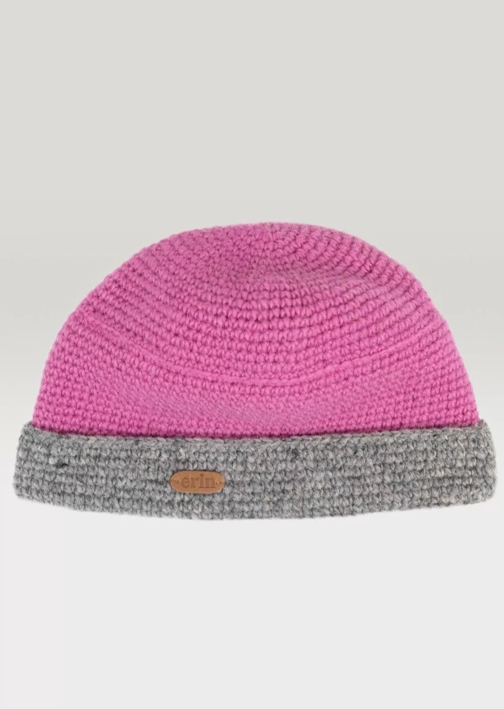 Hats & Caps^Erin Knitwear Crochet Turn up Hat | Pink