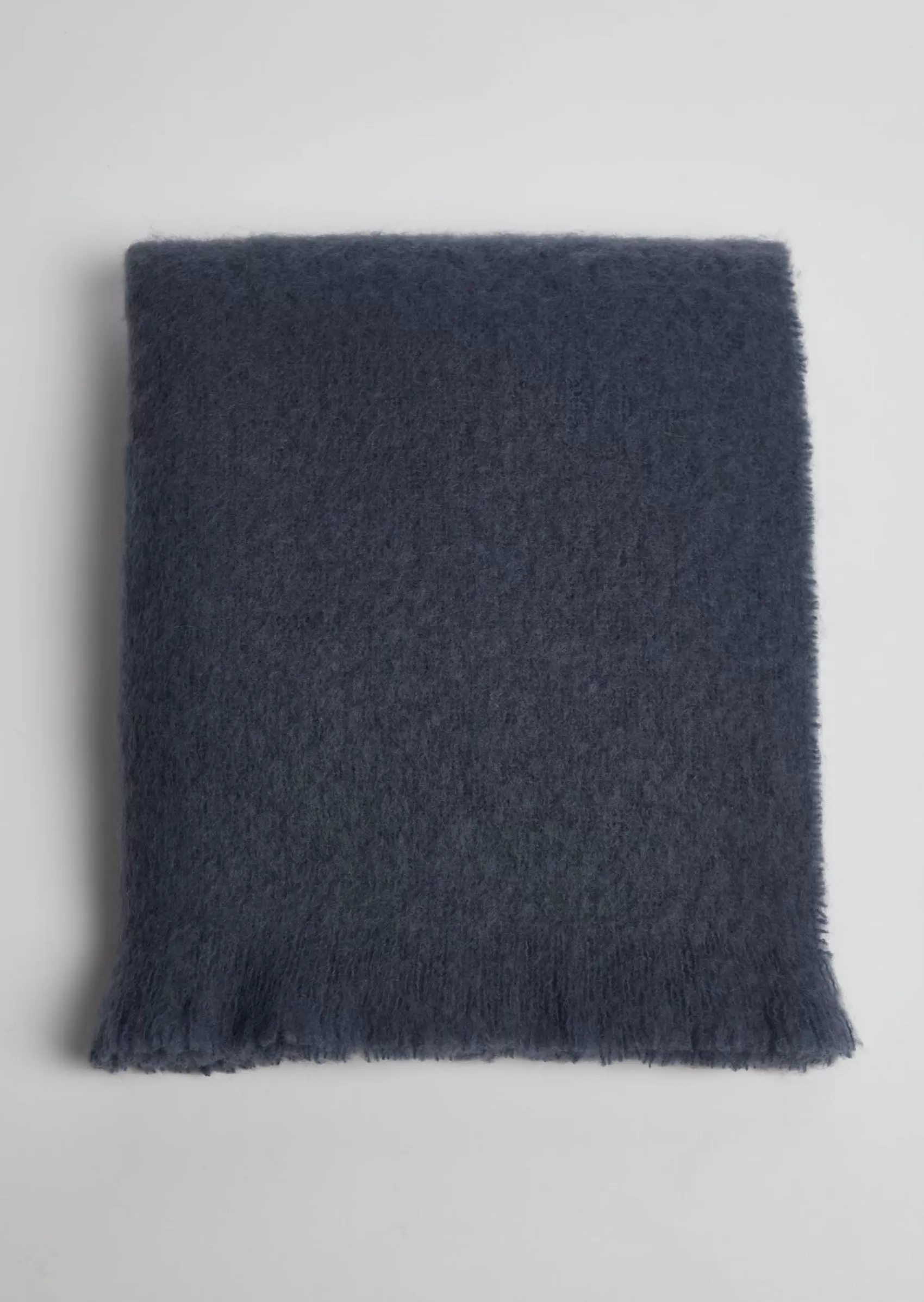 Blankets & Throws | Mohair Blankets^Foxford Mohair Throw | Hauge Blue