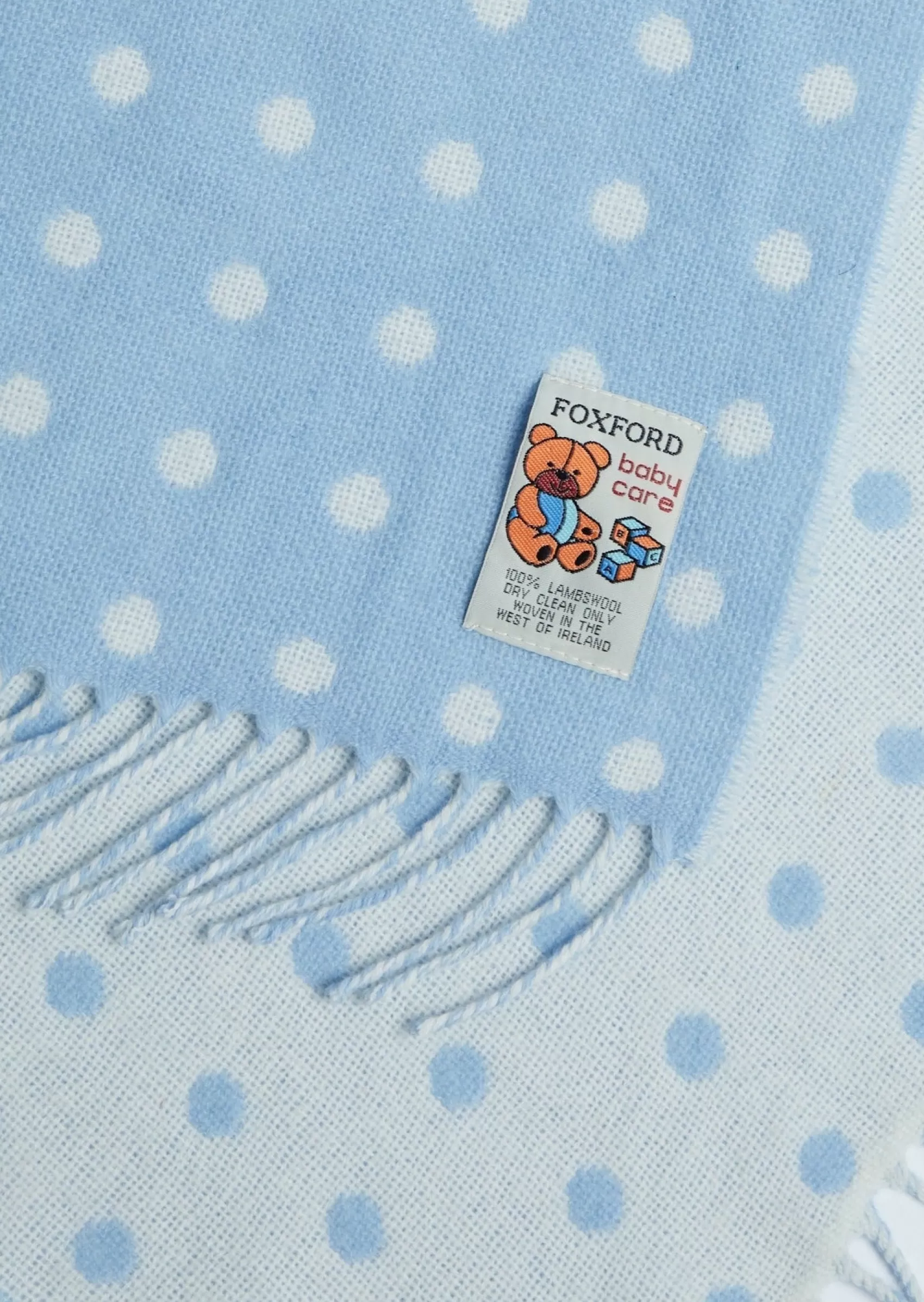 Kids | Blankets & Throws^Foxford Blue Spot Baby Blanket