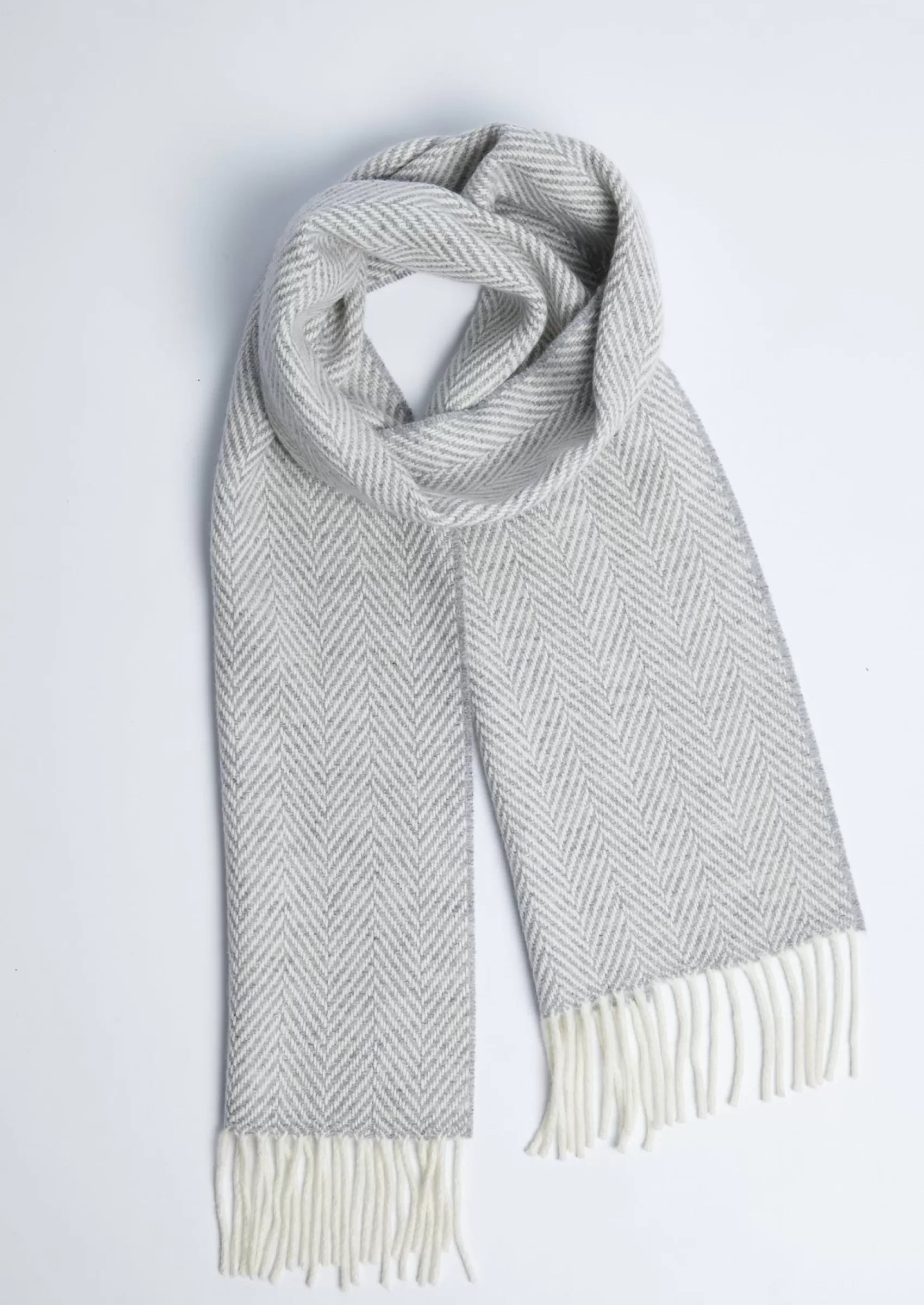 Scarves^Foxford Cashmere Scarf | Pearl Grey