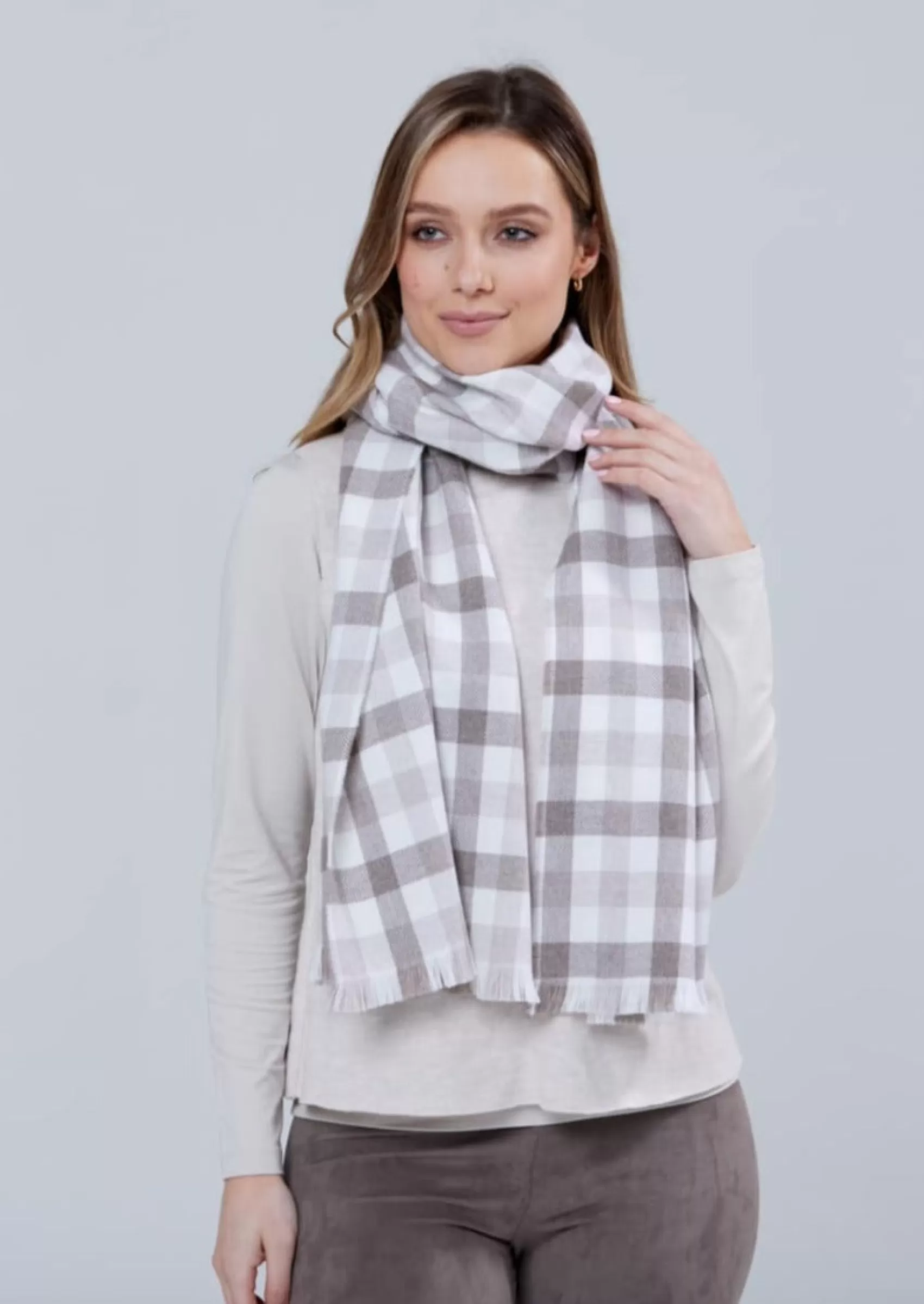 Scarves^Foxford Giant Merino Scarf | Mink