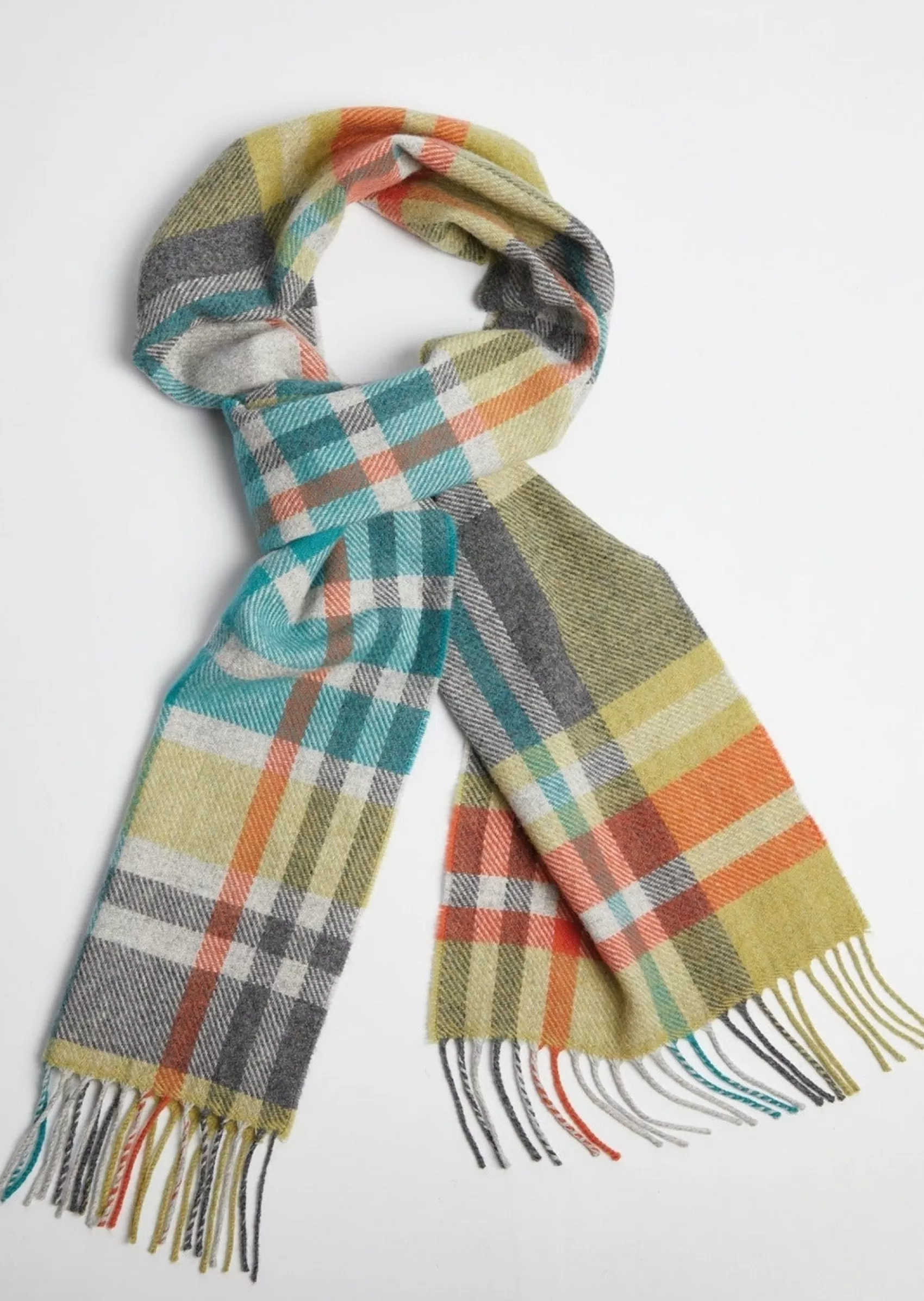 Scarves | Scarves^Foxford Lambswool Scarf | Multi Check