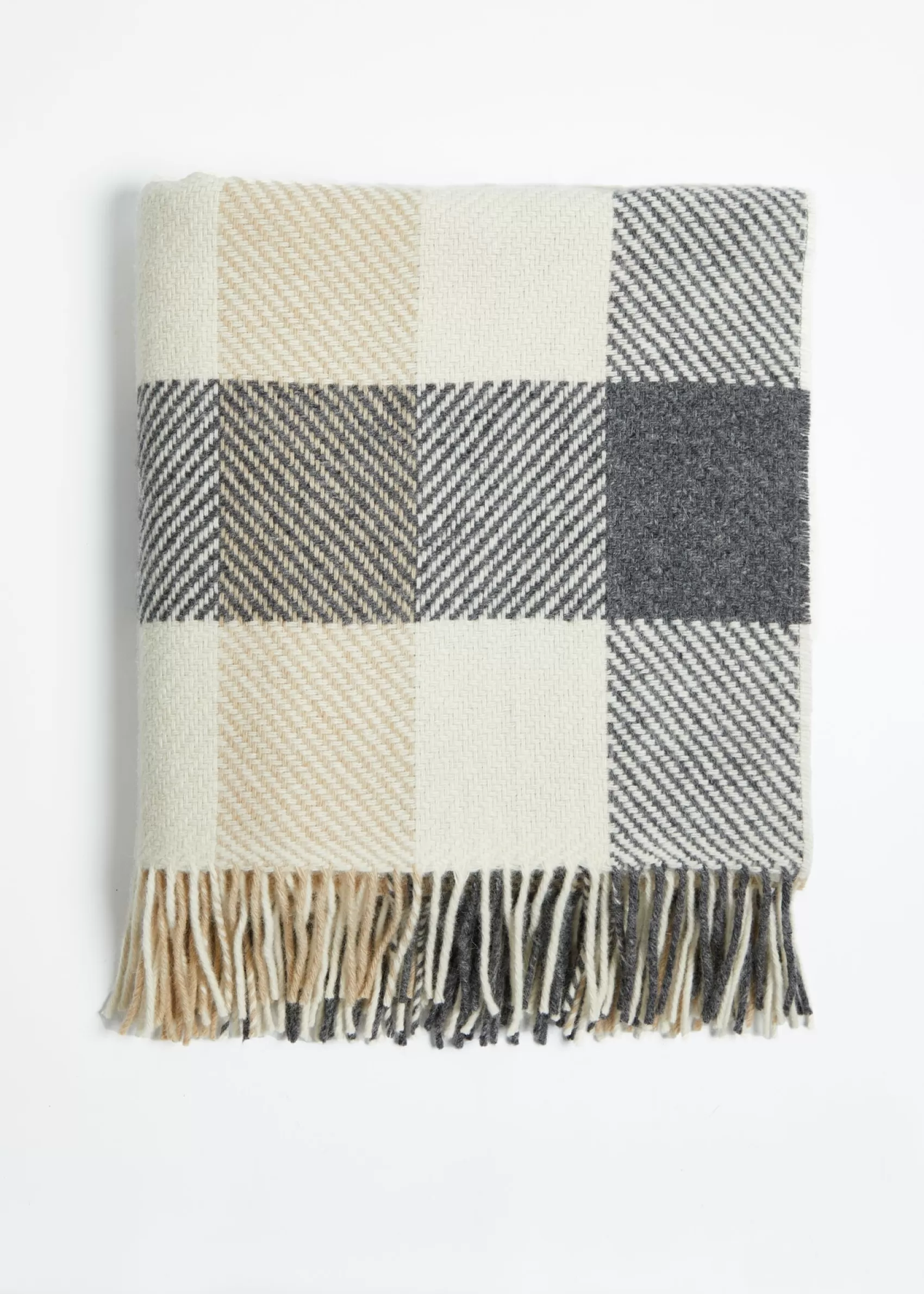 Blankets & Throws | Lambswool Blankets^Foxford Merino Throw | Classic Dublin Check