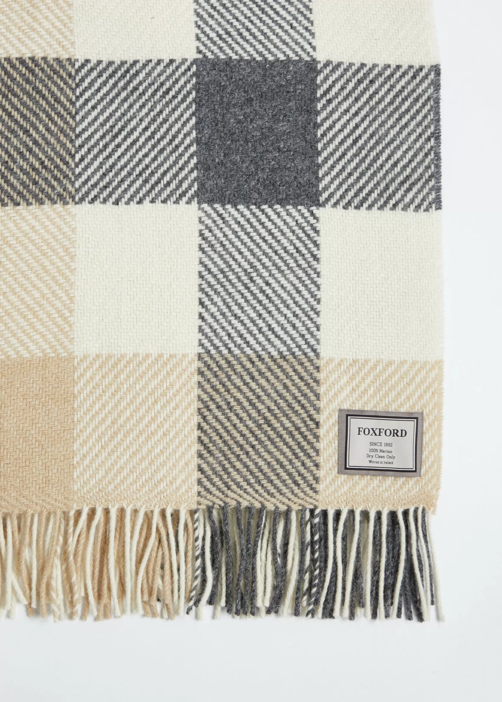 Blankets & Throws | Lambswool Blankets^Foxford Merino Throw | Classic Dublin Check