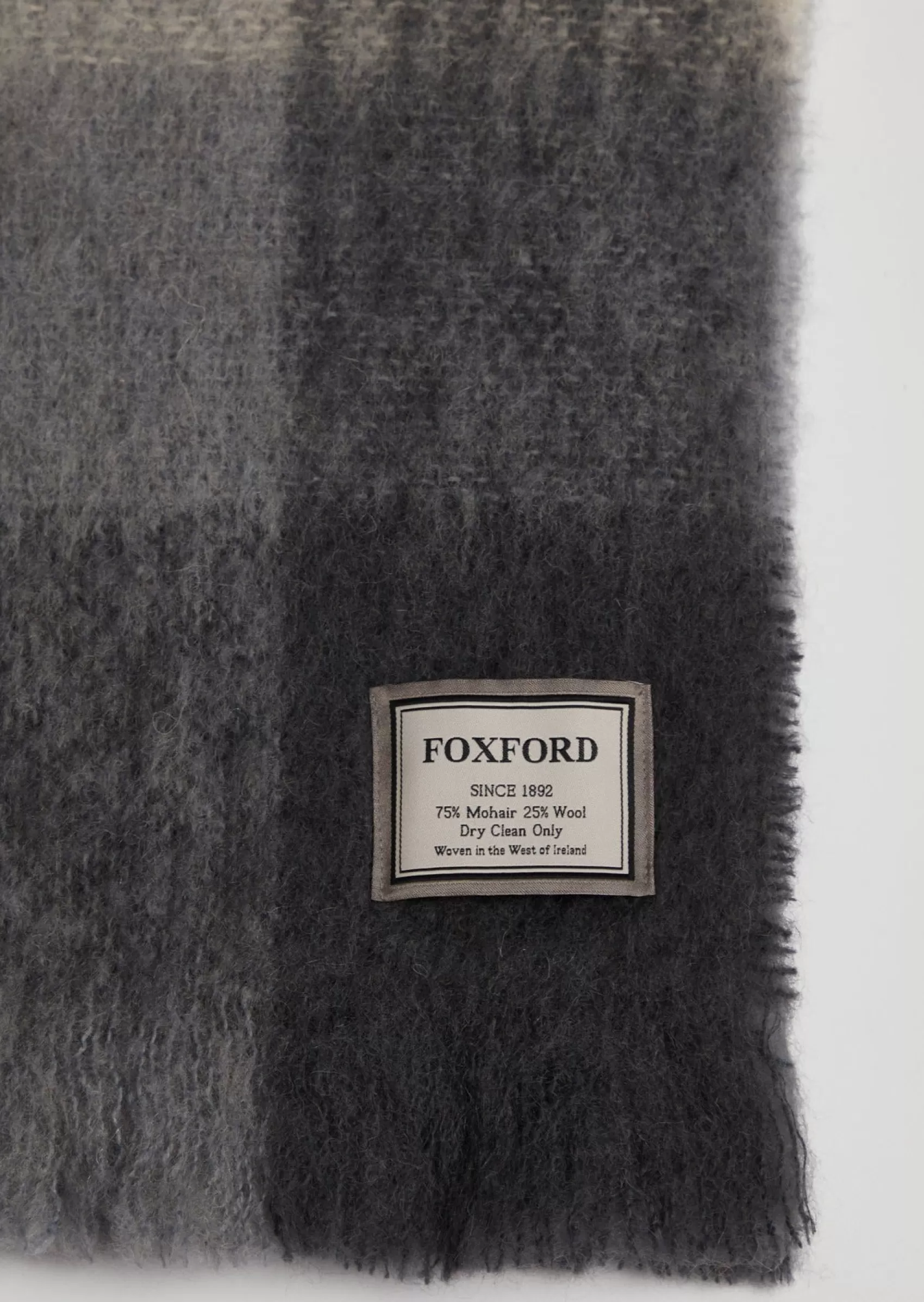 Blankets & Throws | Mohair Blankets^Foxford Mohair Throw | Classic Check