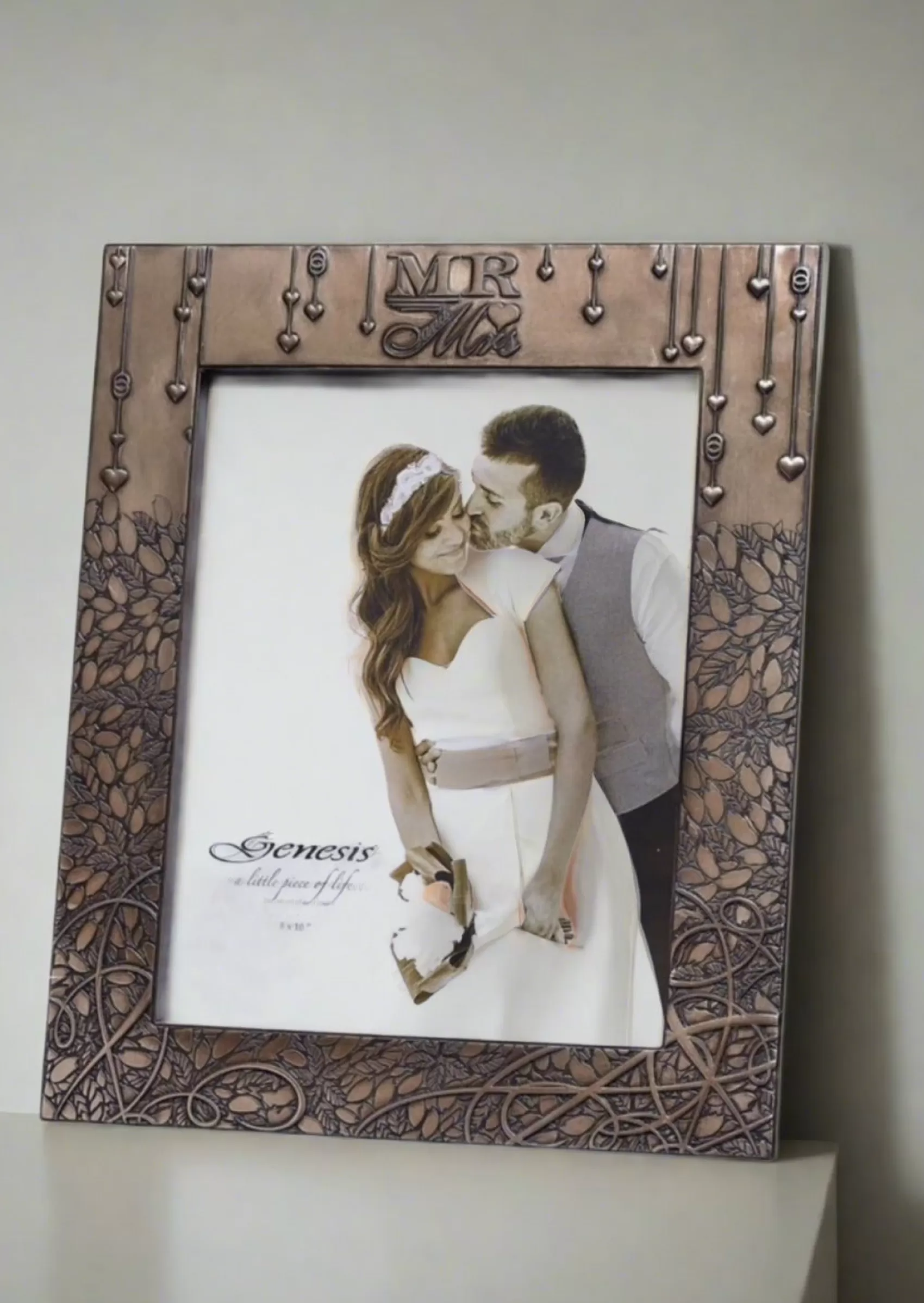 Irish Ornaments^Genesis Mr & Mrs Wedding Frame