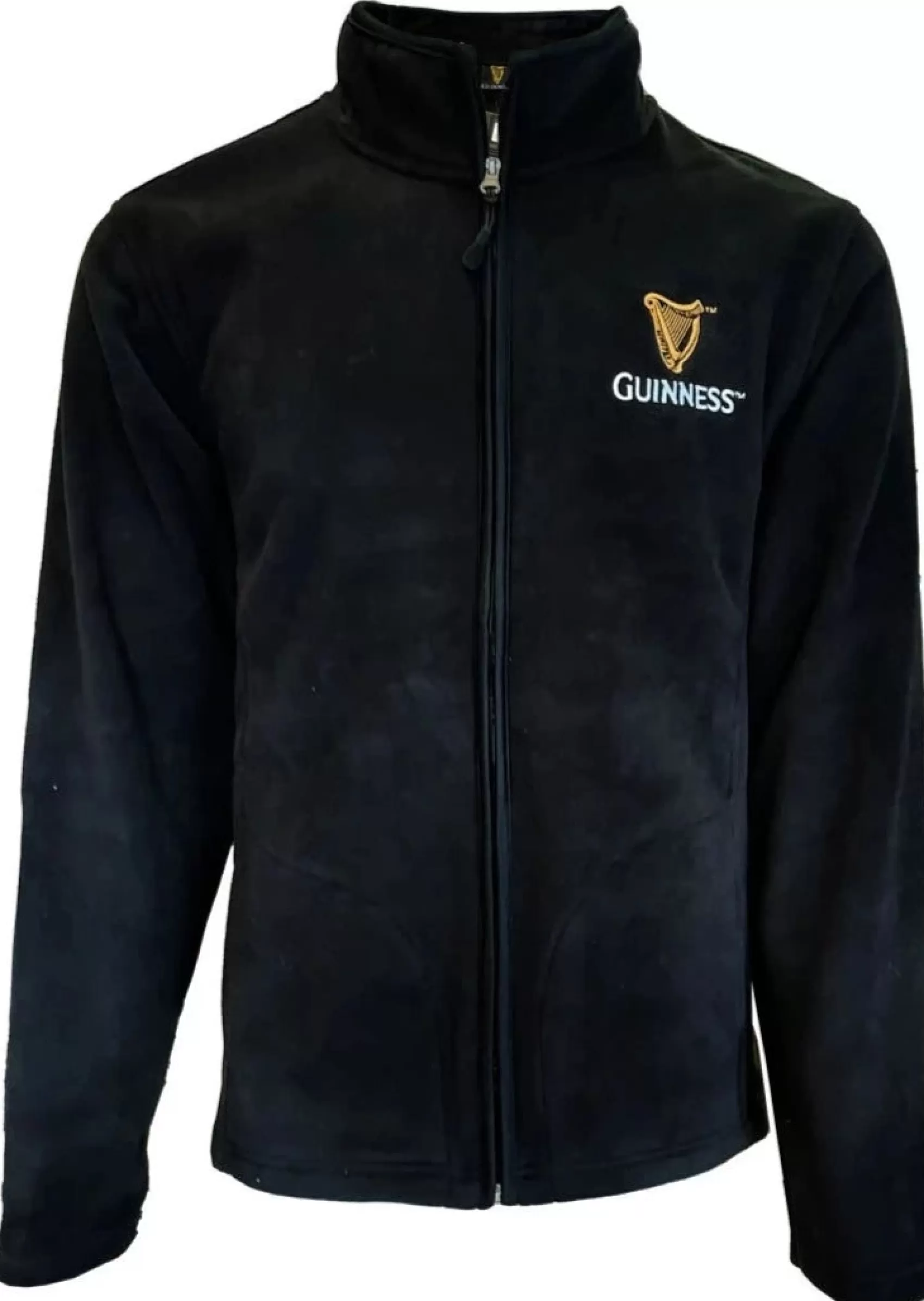 Aran Sweaters | T-Shirts & Hoodies^Traditional Crafts Guinness Men's Harp Full Zip Fleece