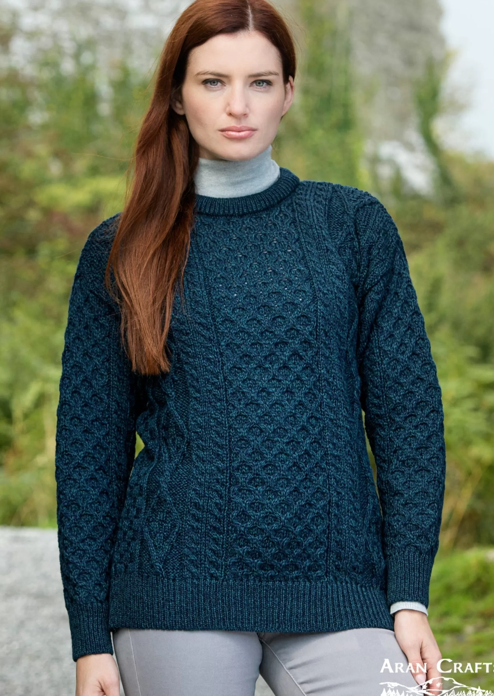 Aran Sweaters^Aran Crafts Inis Mor Aran Sweater | Blackwatch