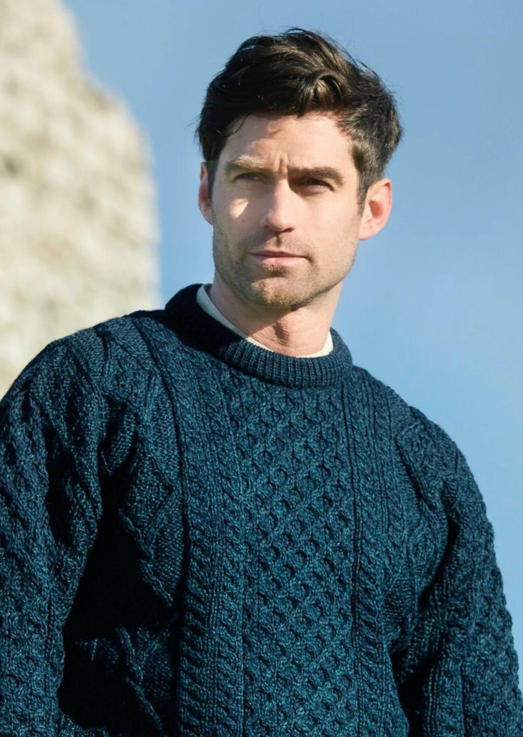 Aran Sweaters^Aran Crafts Inis Mor Aran Sweater | Blackwatch