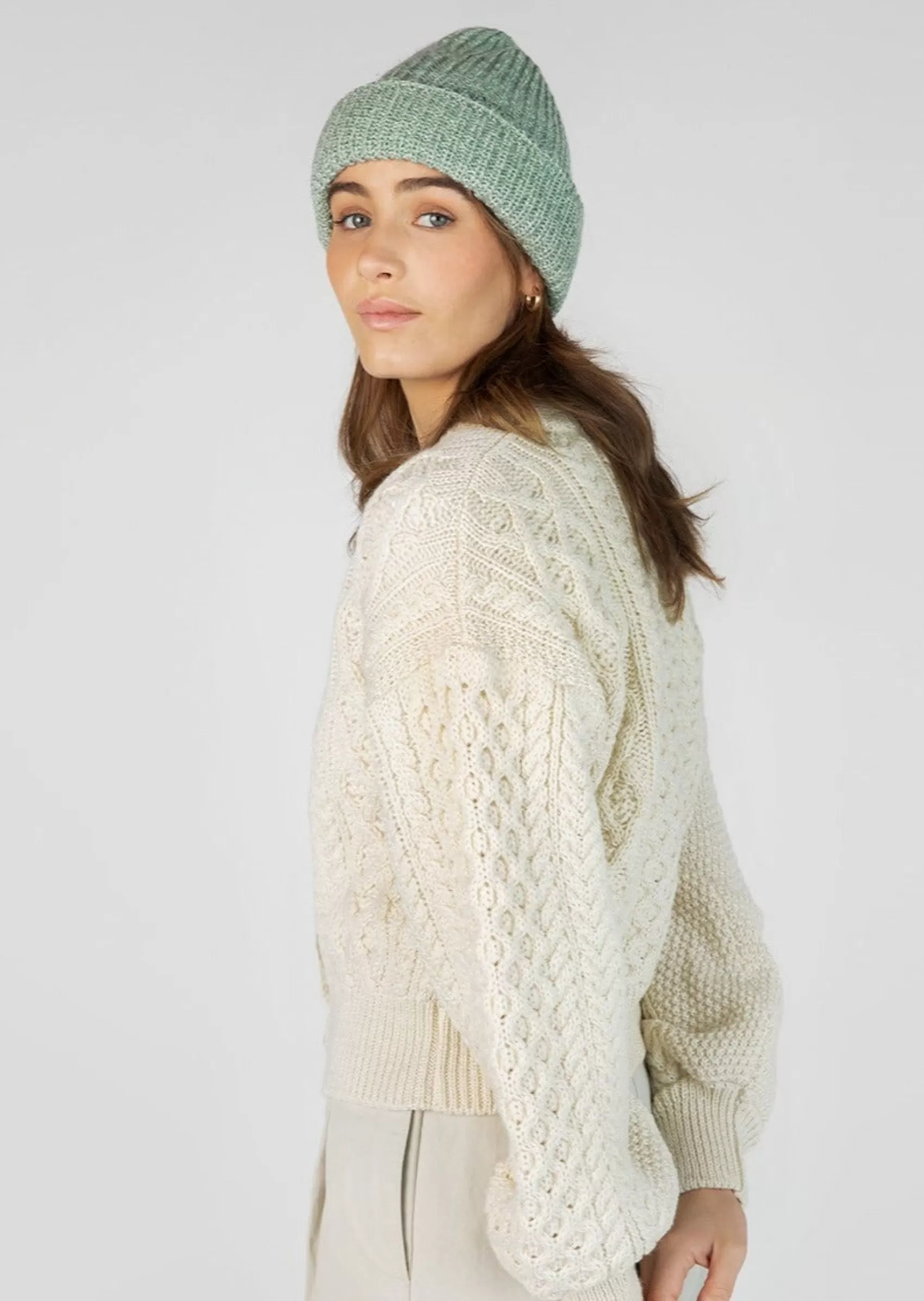 Hats & Caps^Irelands Eye Knitwear IrelandsEye Chunky Knit Hat | Sage