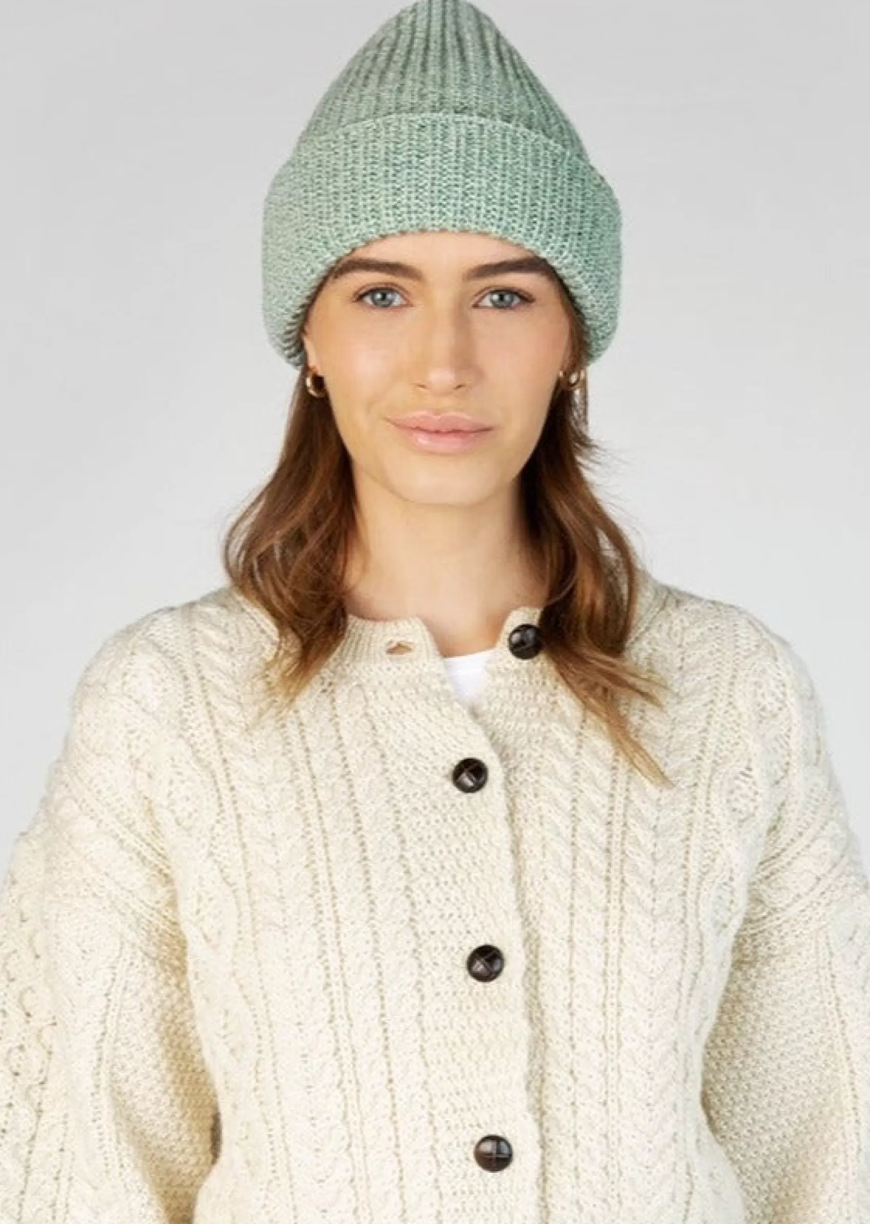 Hats & Caps^Irelands Eye Knitwear IrelandsEye Chunky Knit Hat | Sage