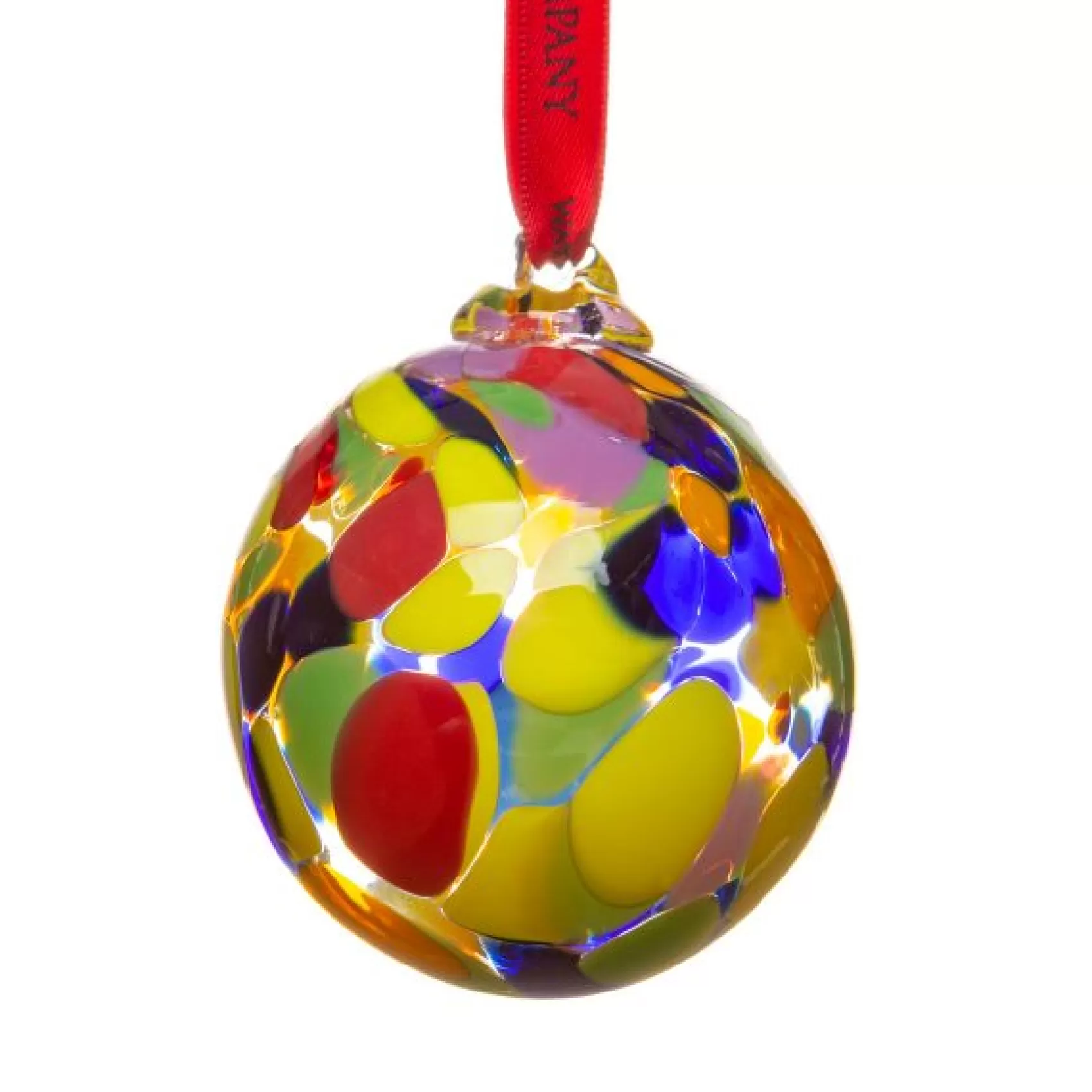 Irish Crystal | Irish Ornaments^Irish Handmade Glass Company Irish Glass Multi Colour Bauble