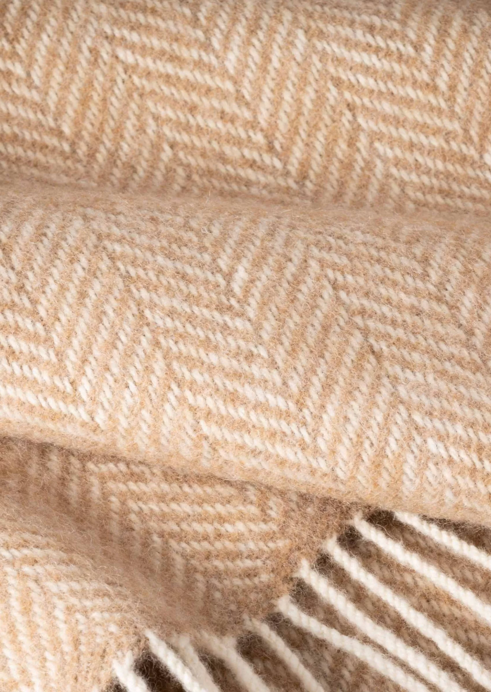 Blankets & Throws | Cashmere Merino Blankets^John Hanly Cashmere Merino Throw | Beige