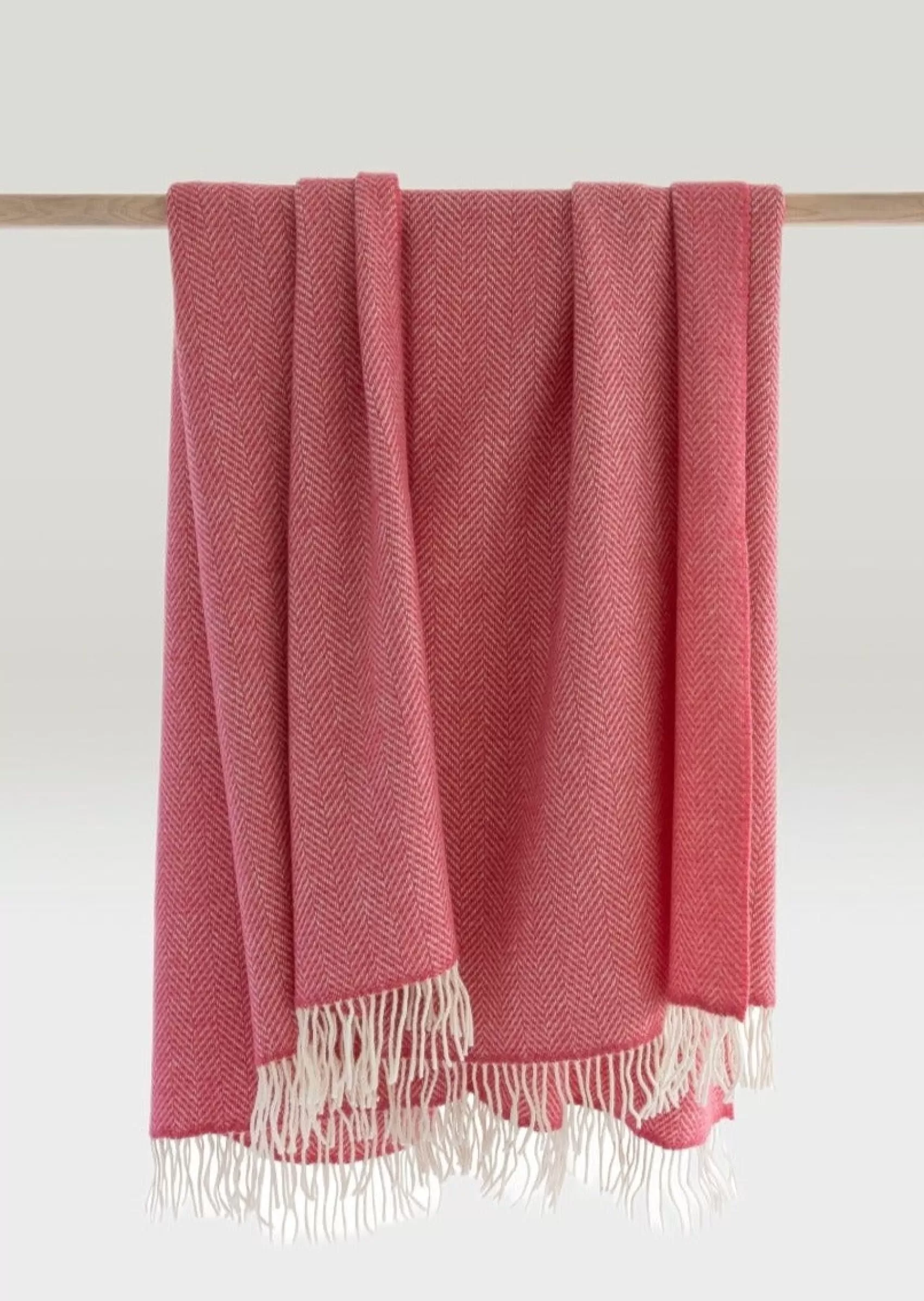 Blankets & Throws | Cashmere Merino Blankets^John Hanly Cashmere Throw - Dusty Pink Bubblegum