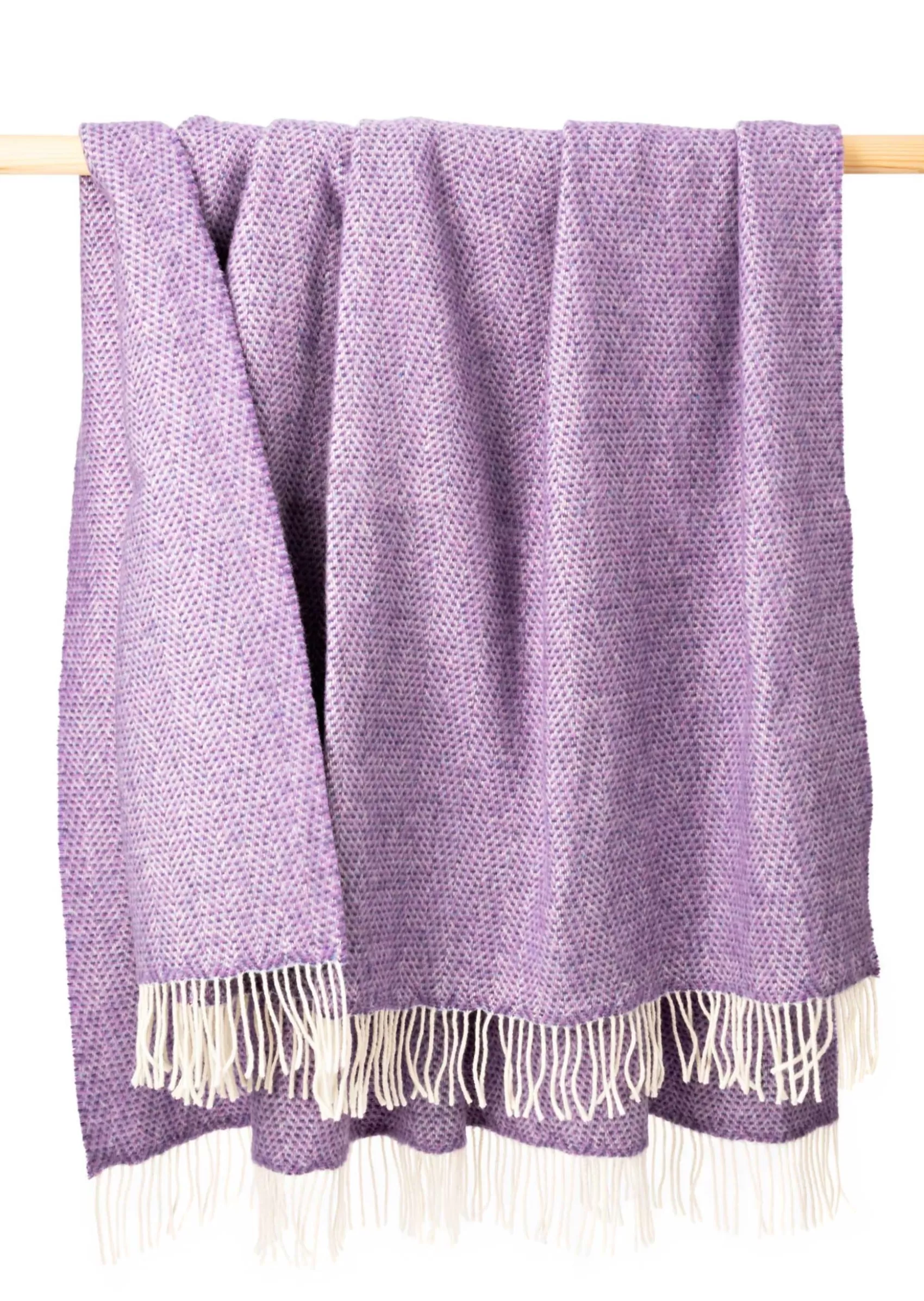 Blankets & Throws | Cashmere Merino Blankets^John Hanly Cashmere Throw - Lavender Purple