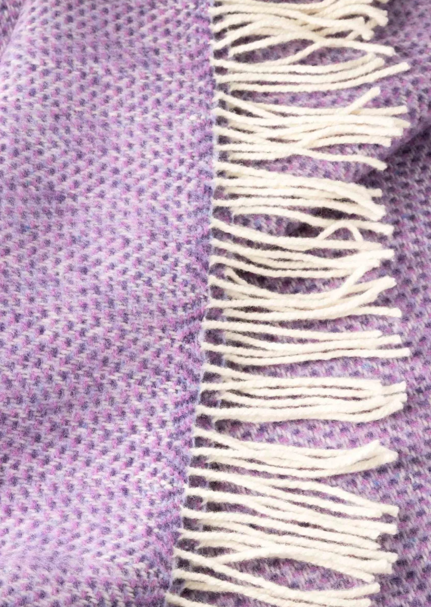 Blankets & Throws | Cashmere Merino Blankets^John Hanly Cashmere Throw - Lavender Purple