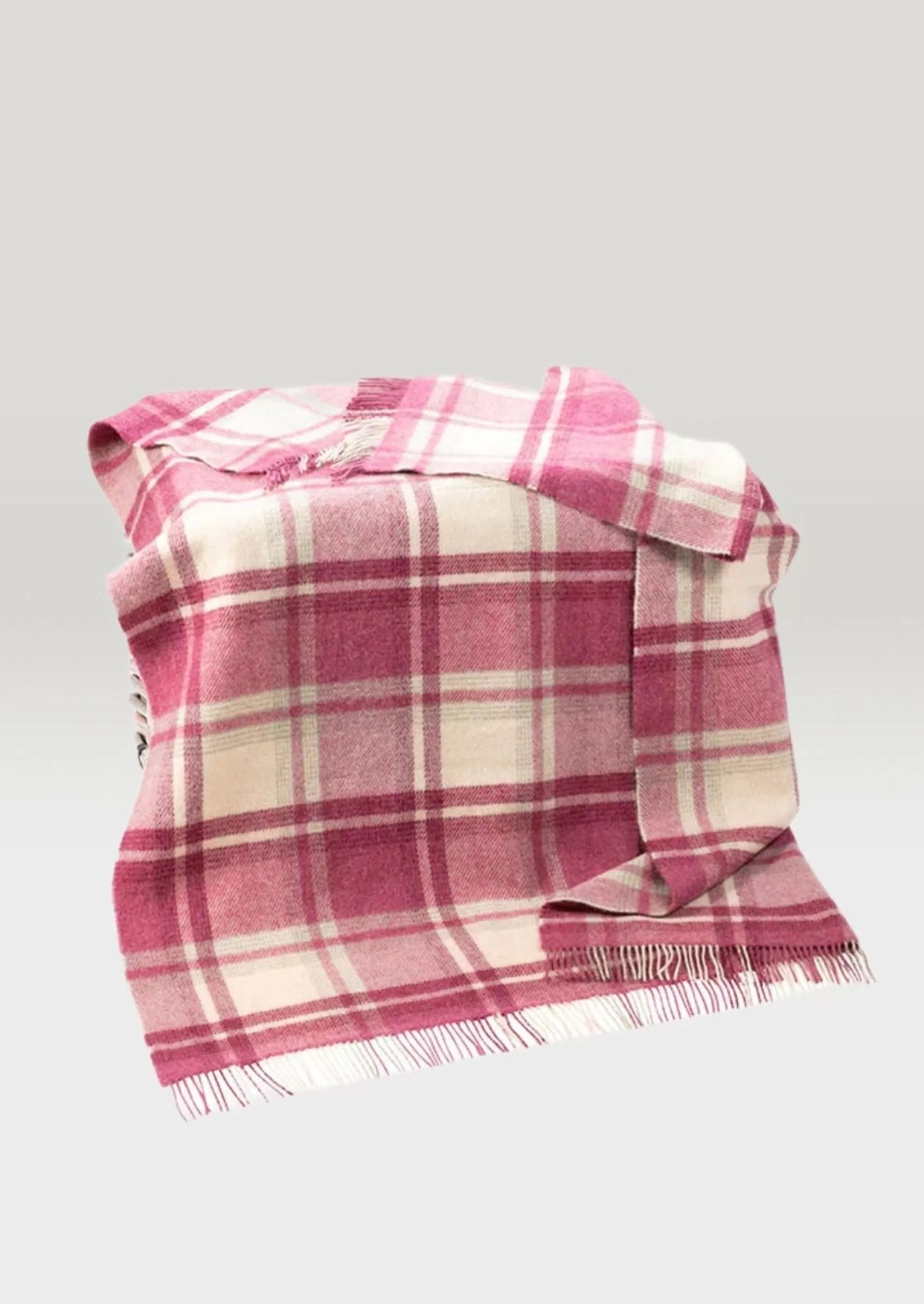 Blankets & Throws | Wool Blankets^John Hanly Large Natural Pink Mix Blanket