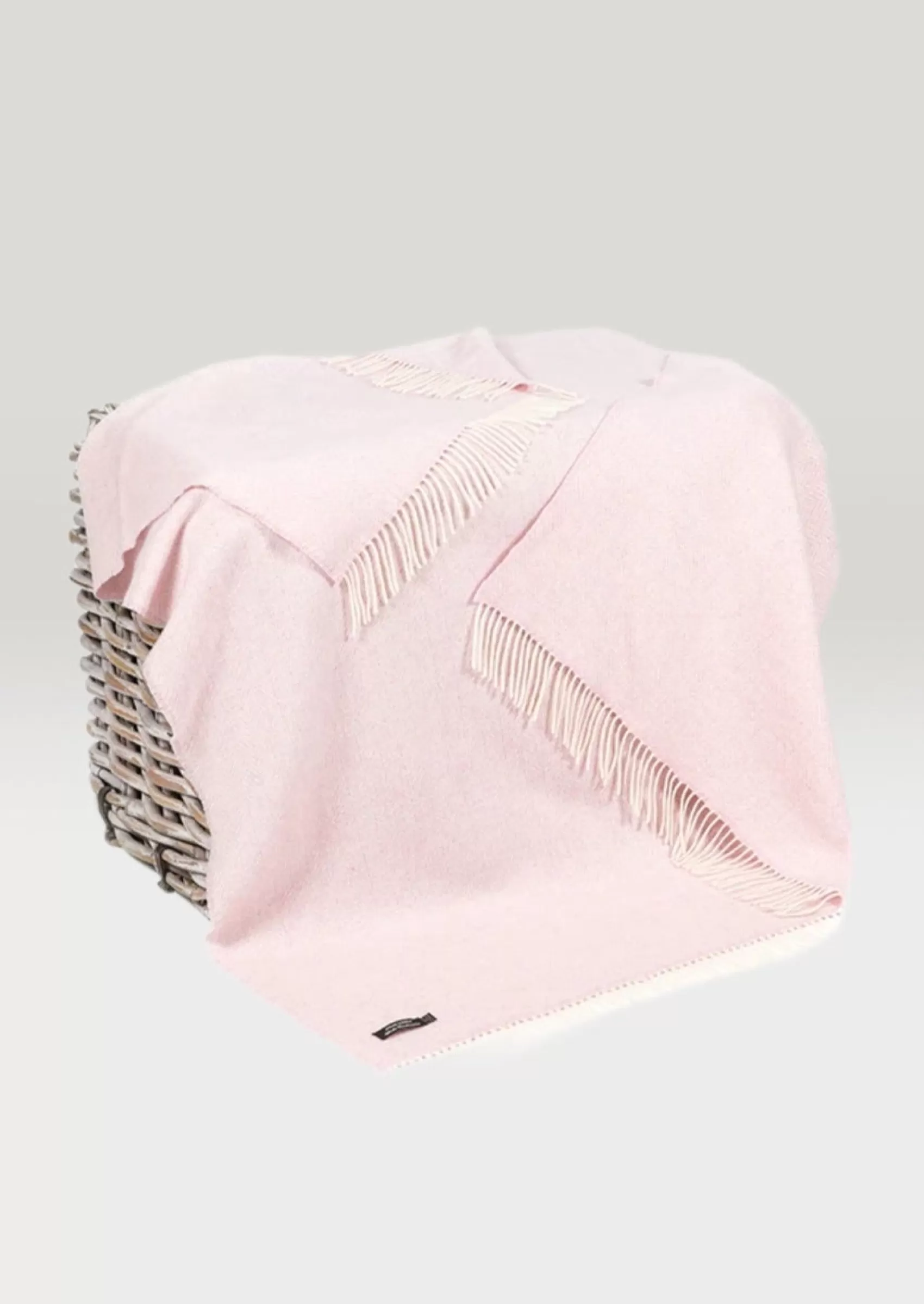 Blankets & Throws | Cashmere Merino Blankets^John Hanly Oversized Cashmere Throw - Baby Pink