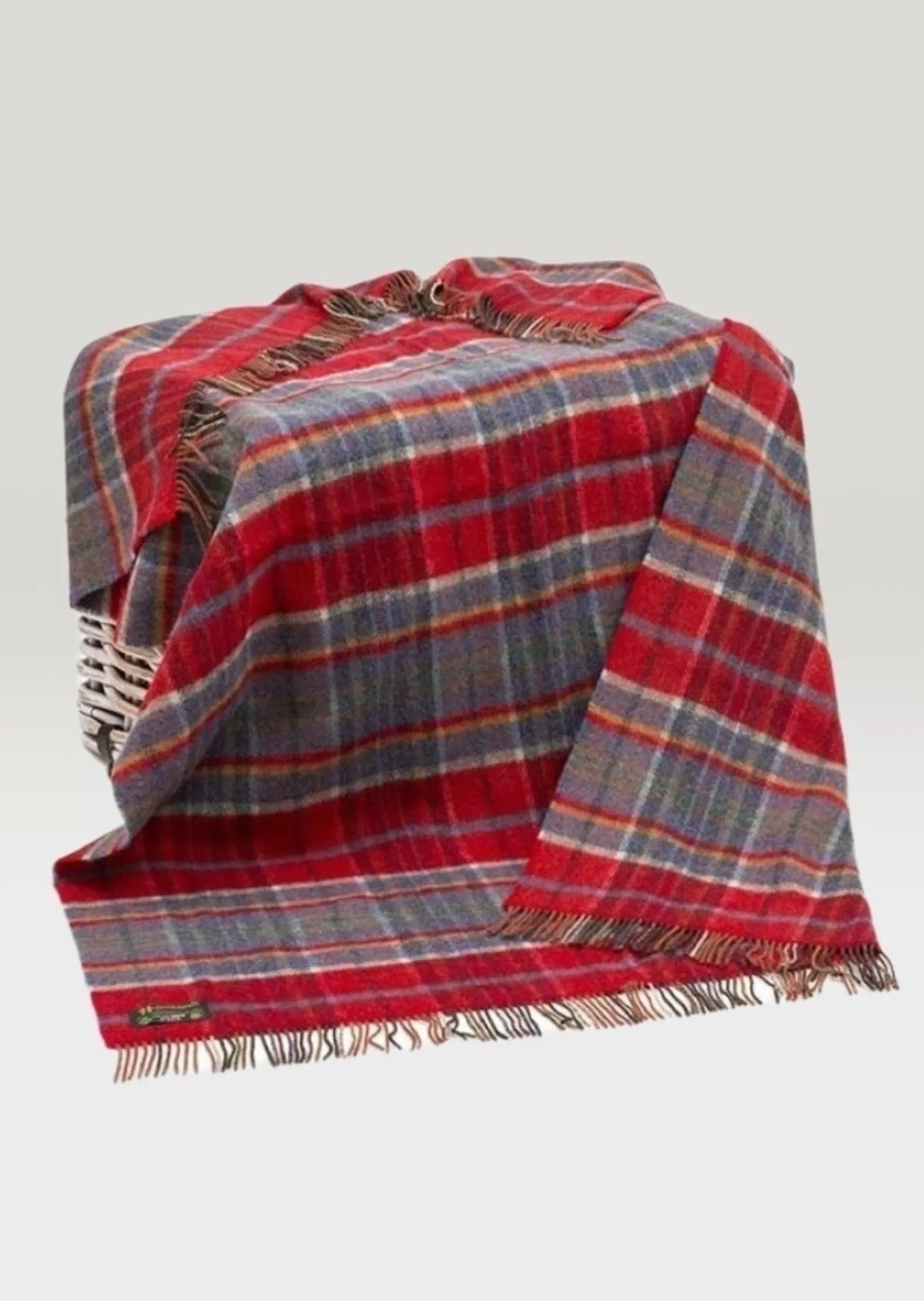 Blankets & Throws^John Hanly Large Wool Red Blanket