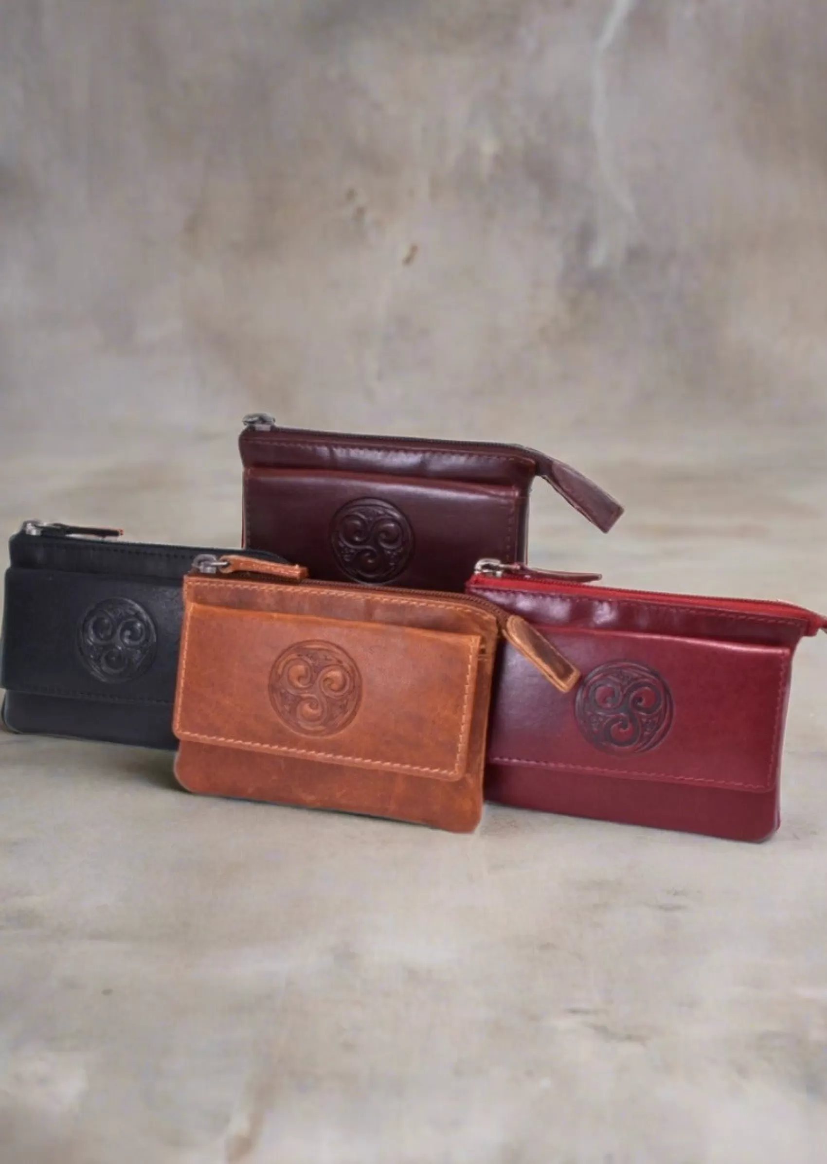 Tweed & Leather Bags^Lee River Leather Aisling Coin Purse