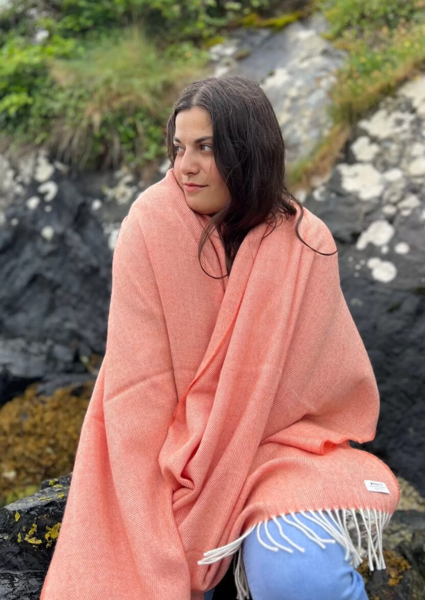 Ponchos / Capes / Shawls | Scarves^Mcnutt Of Donegal McNutt Pashmina Wrap | Clementine