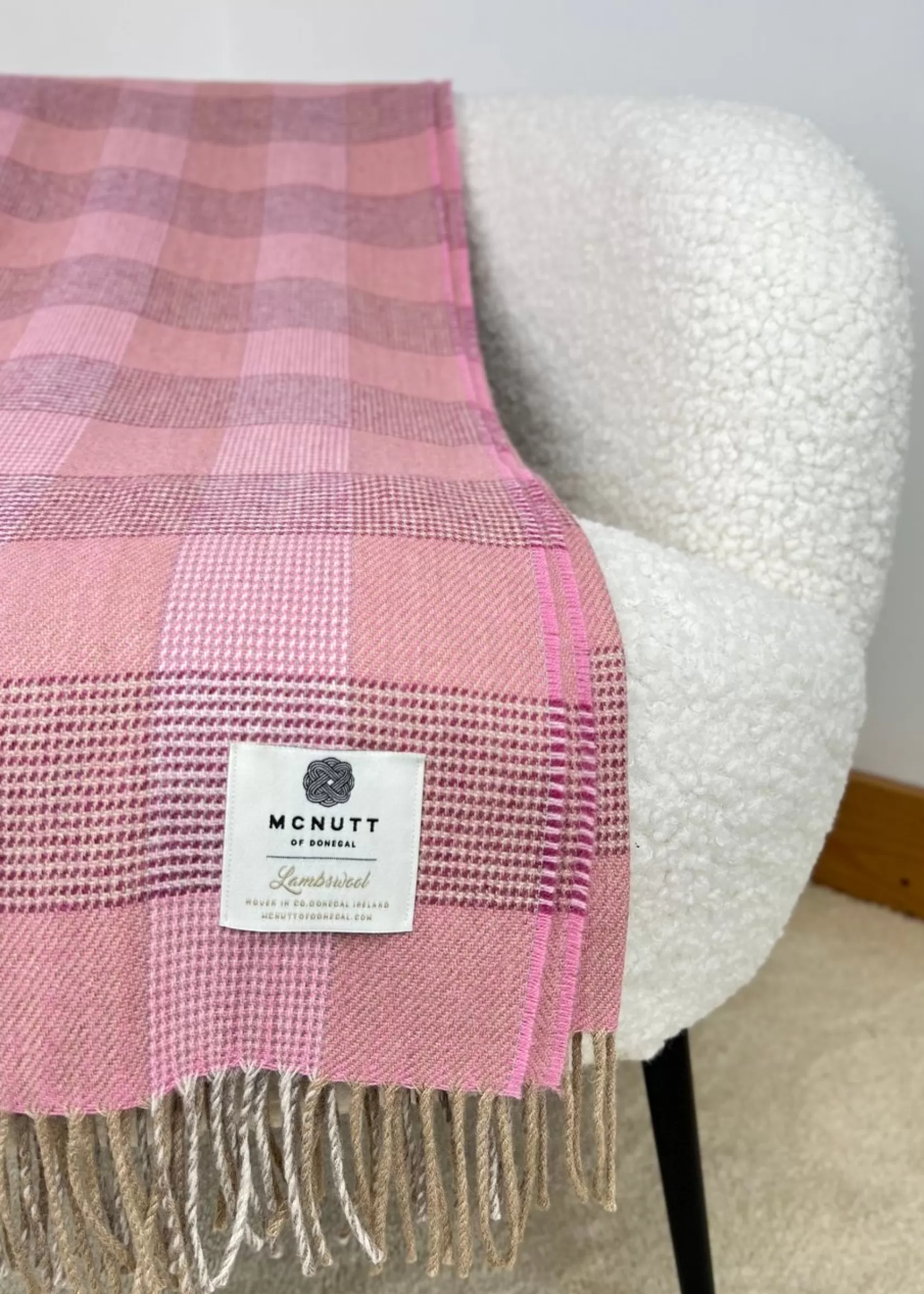 Blankets & Throws | Lambswool Blankets^Mcnutt Of Donegal McNutt Supersoft Blanket | Saoirse