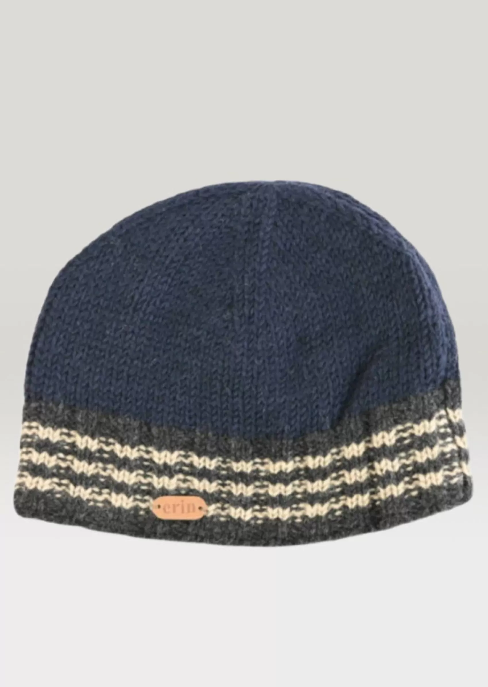 Wool Hats^Erin Knitwear Men's Rib Pullon Hat | Navy