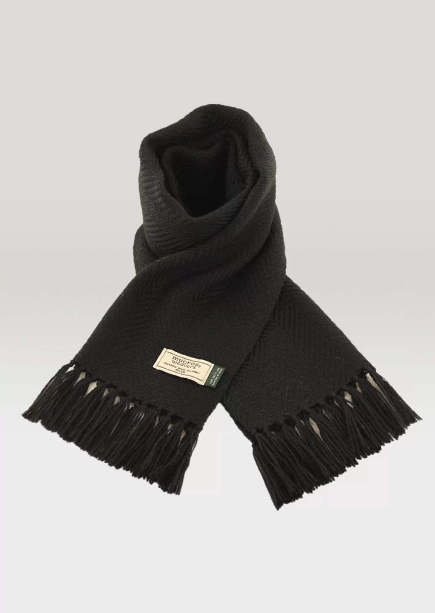 Scarves^Mucros Weavers Mucros Alpaca Scarf | Black