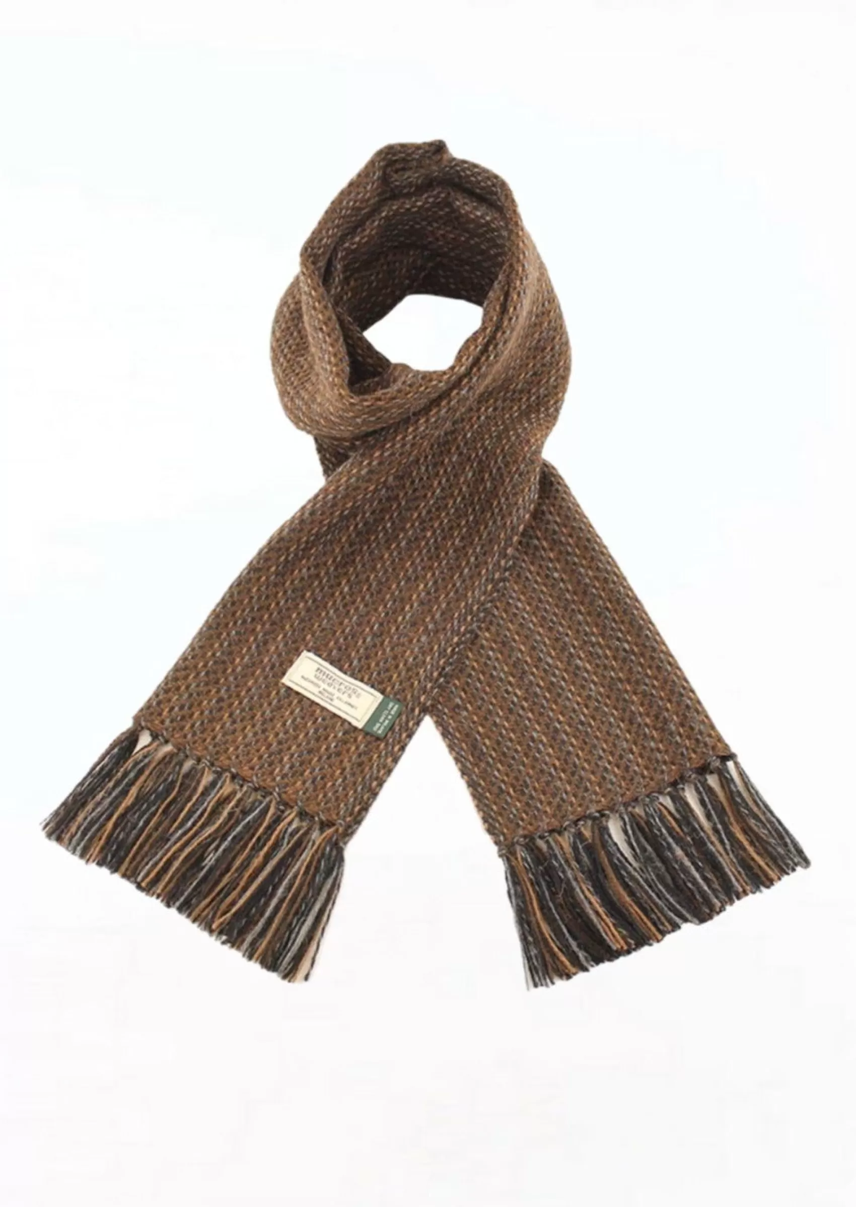 Scarves^Mucros Weavers Mucros Alpaca Scarf | Brown Mix