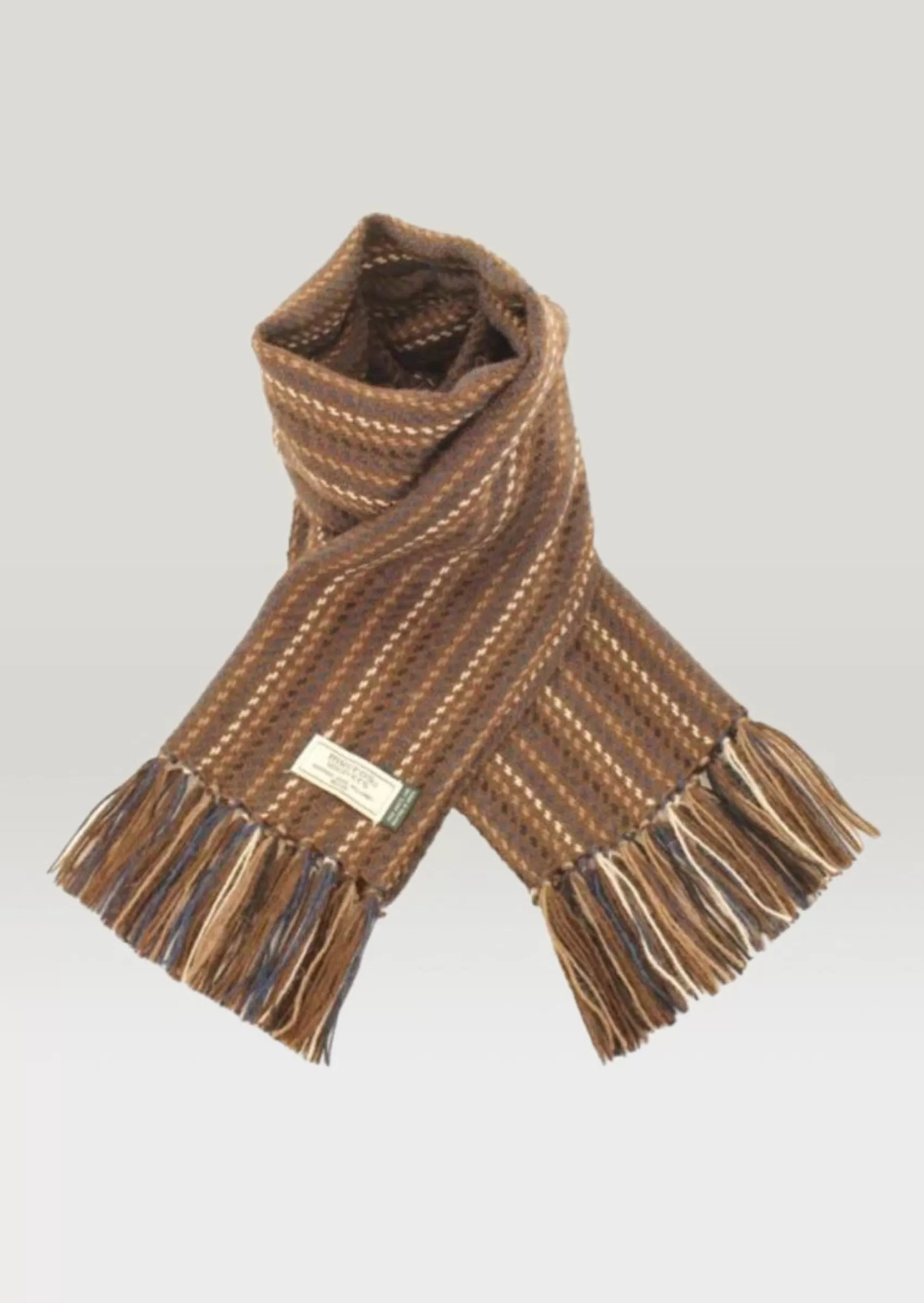 Scarves^Mucros Weavers Mucros Alpaca Scarf | Brown Mix