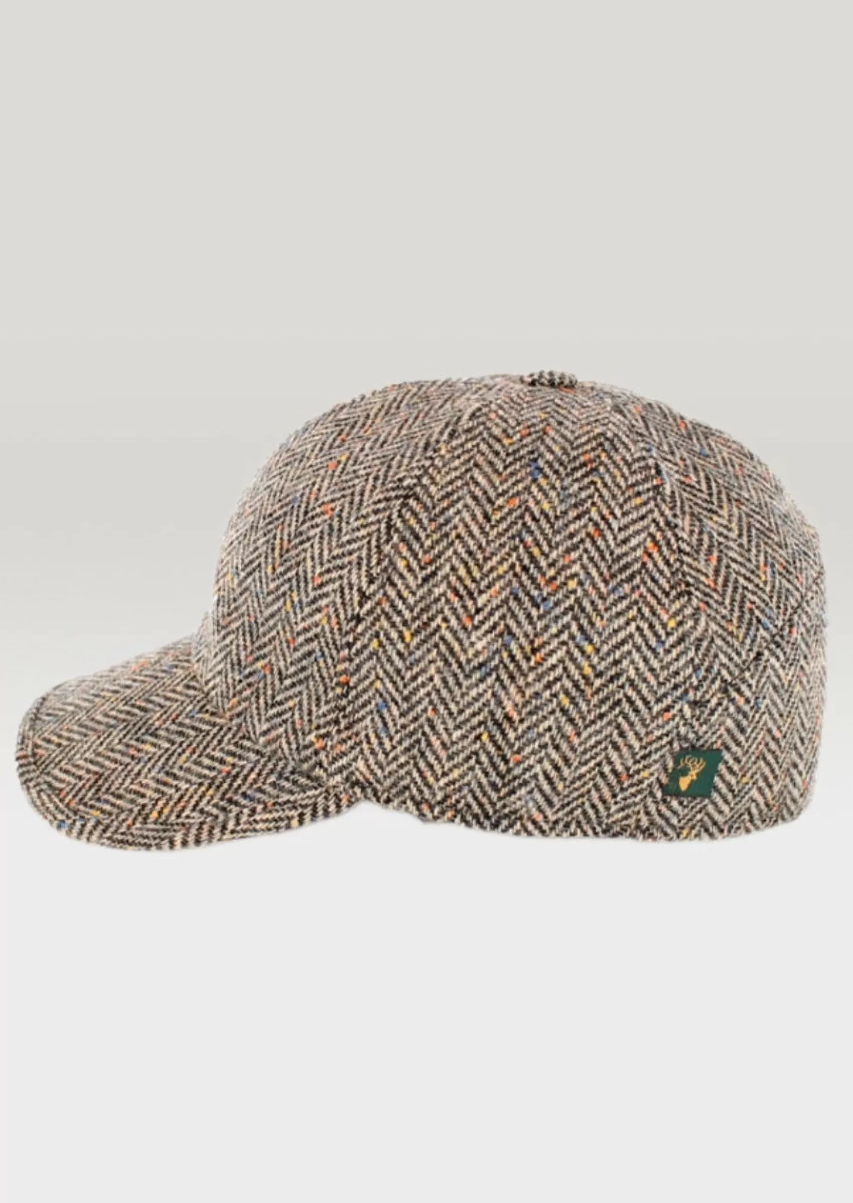 Traditional Hats^Mucros Weavers Mucros Baseball Cap | Grey Herringbone