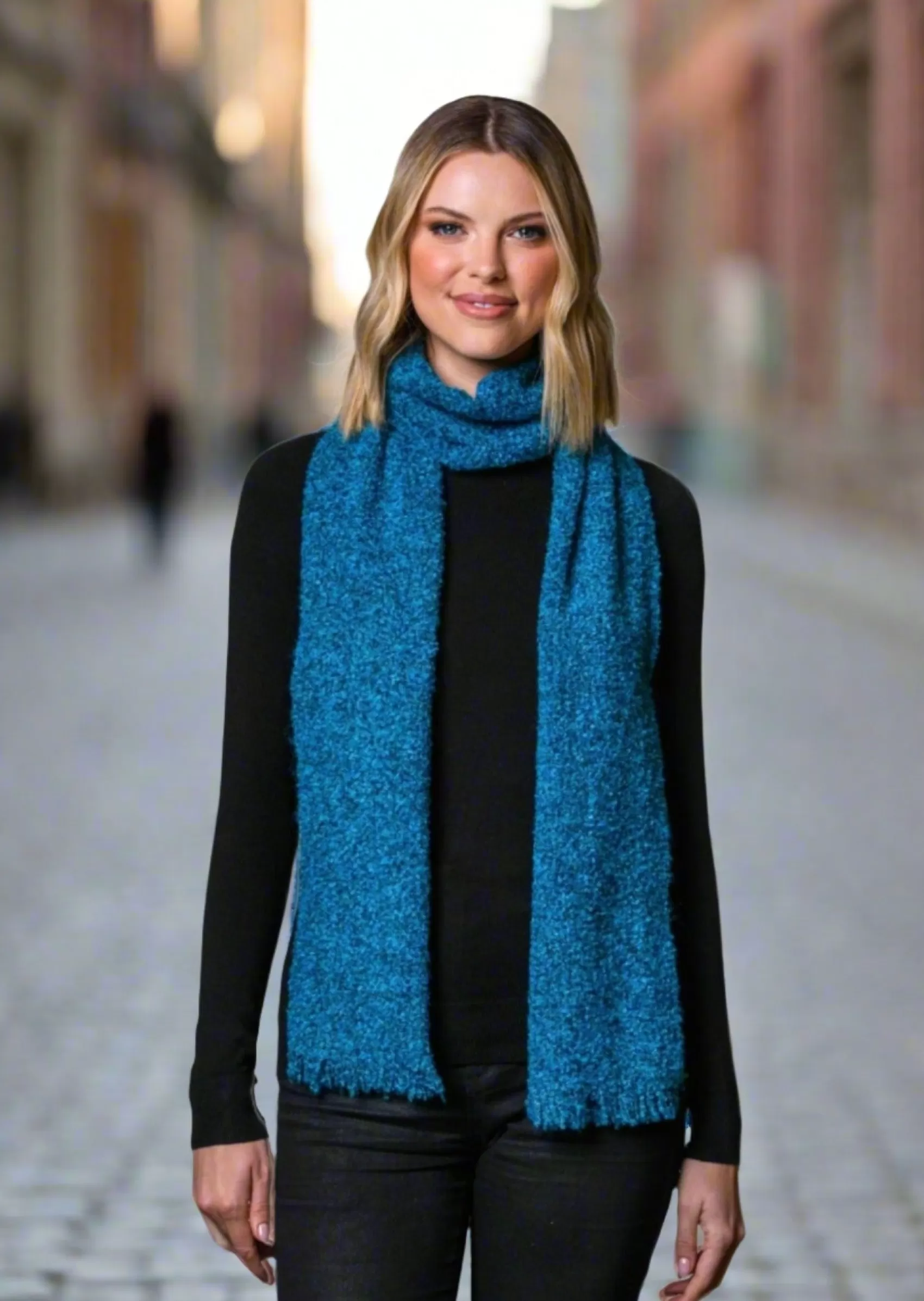 Scarves^Mucros Weavers Mucros Cara Scarf | Teal