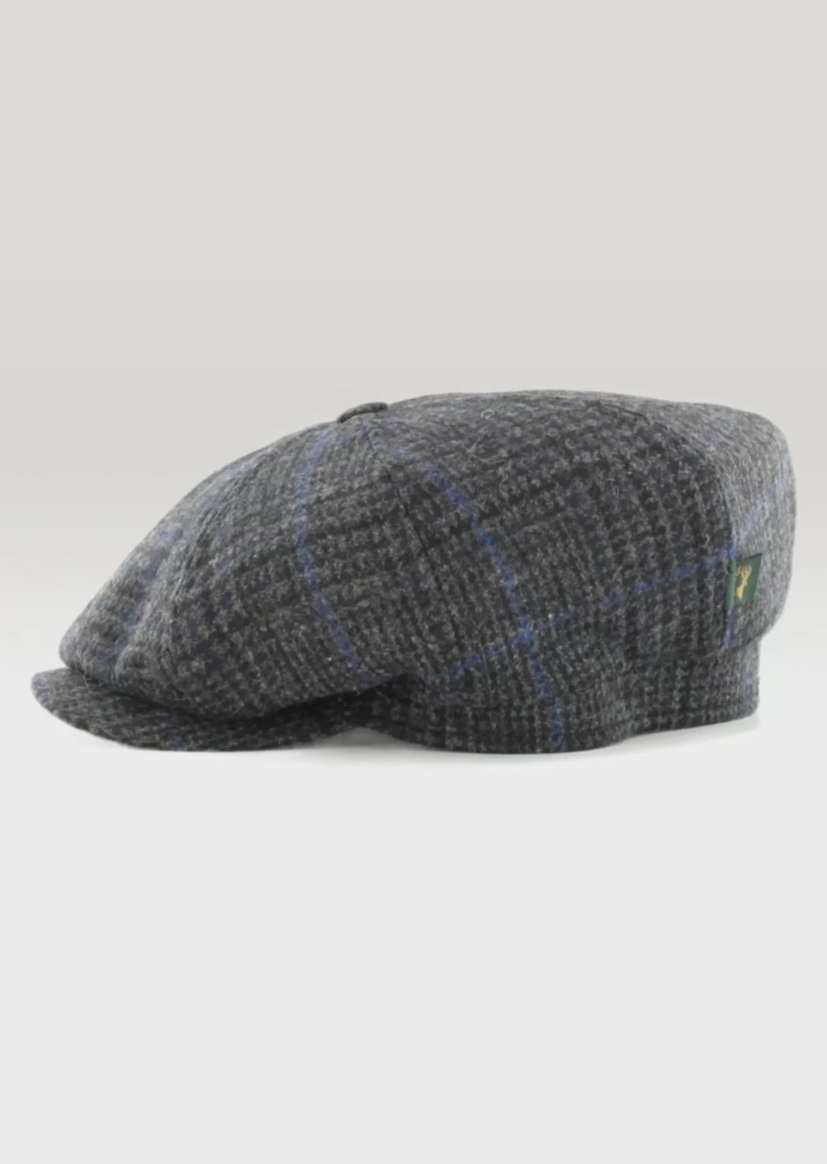 Traditional Hats^Mucros Weavers Mucros Driving Cap | Charcoal Blue