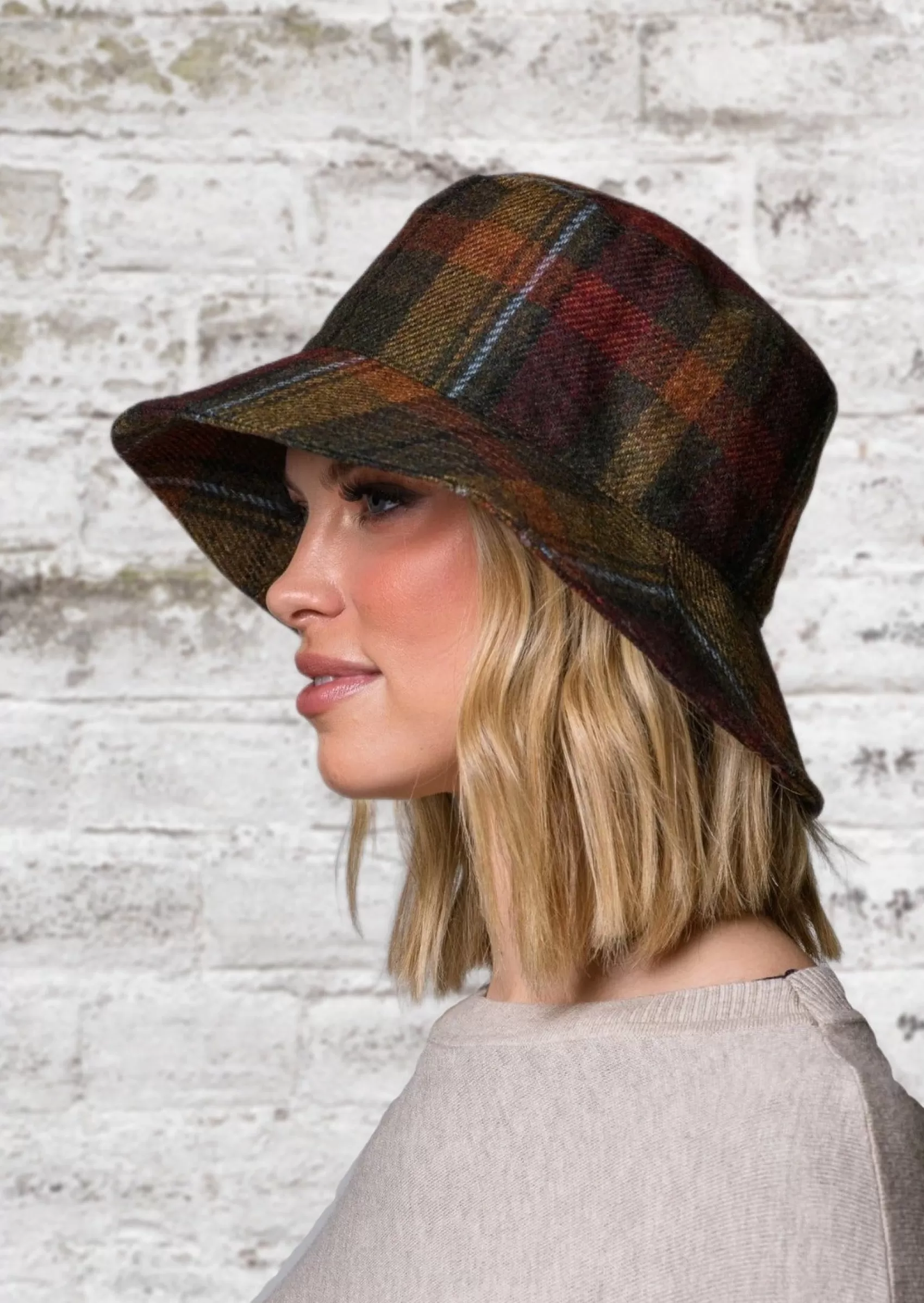 Hats & Caps^Mucros Weavers Mucros Erin Hat | Rust Check