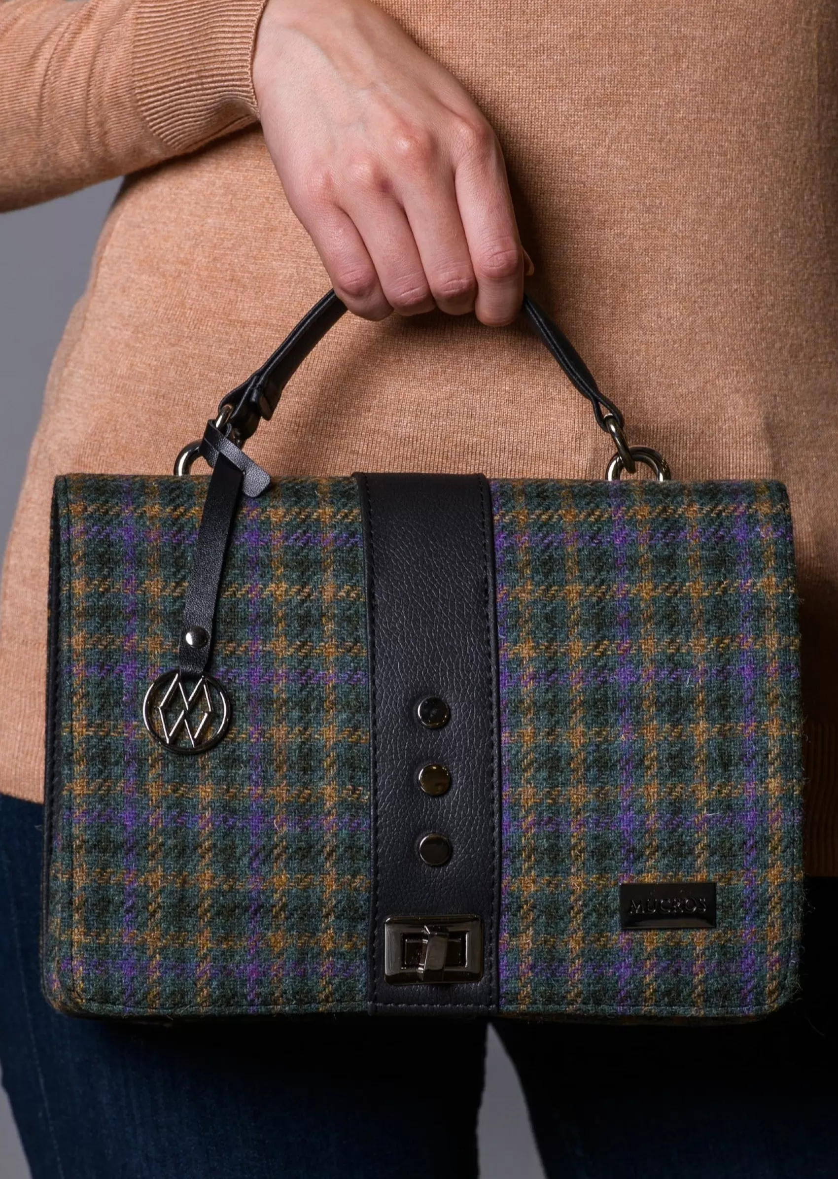 Tweed & Leather Bags^Mucros Weavers Mucros Fiona Bag 471