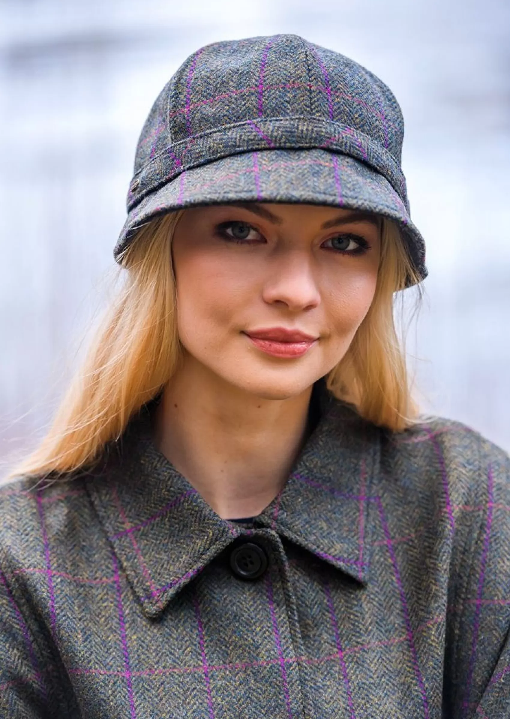 Hats & Caps^Mucros Weavers Mucros Green Flapper Hat