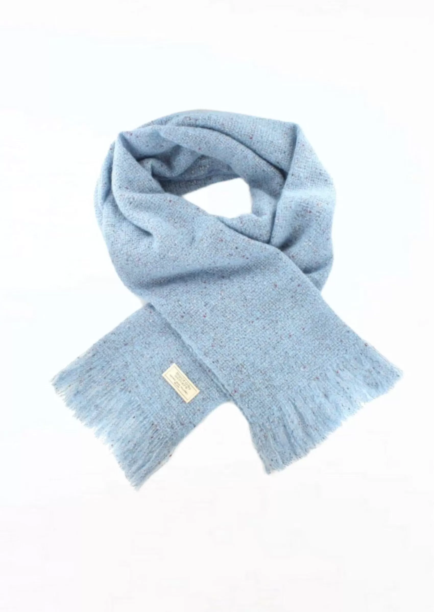 Scarves^Mucros Weavers Mucros Islander Scarf | Blue Speck