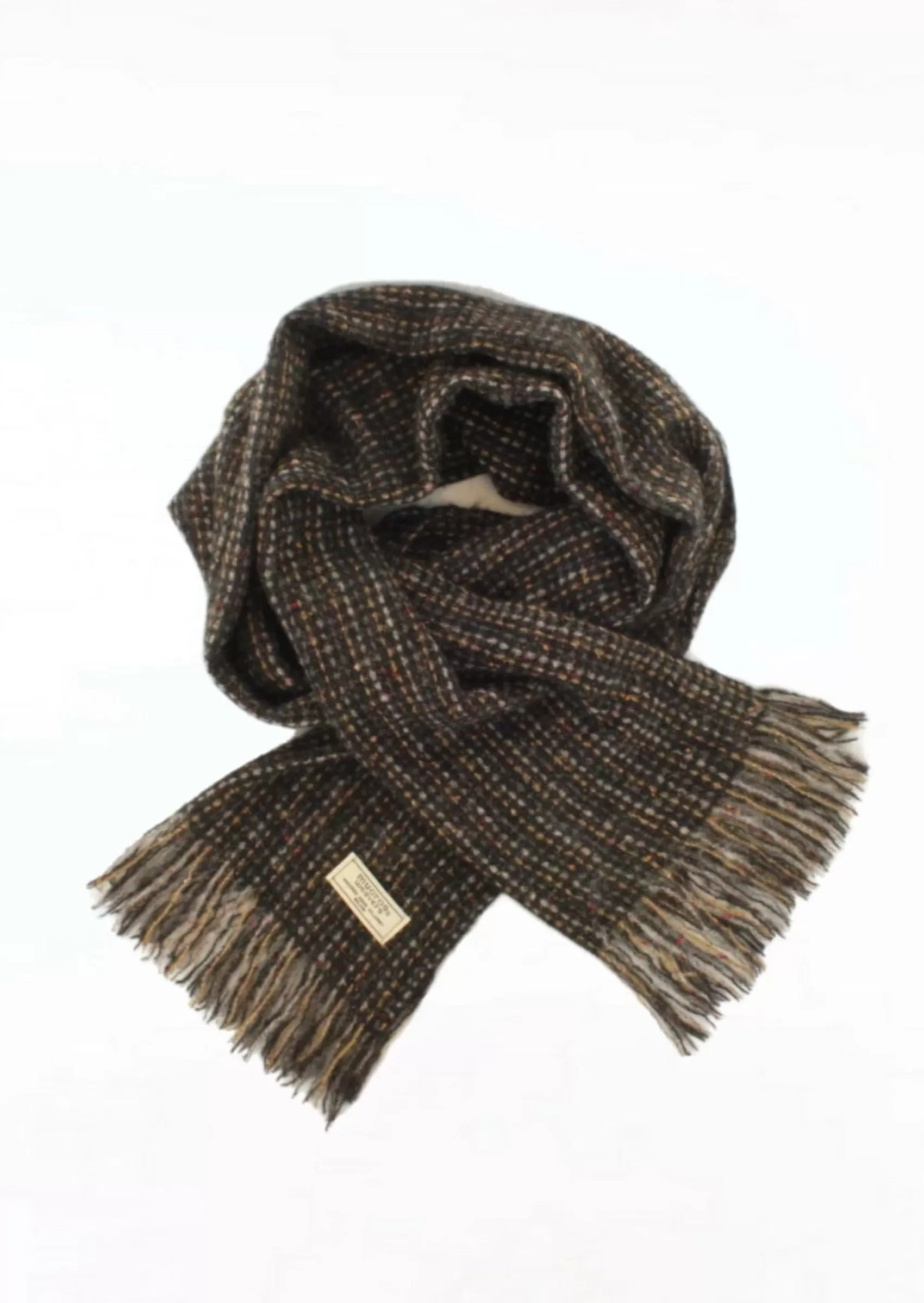 Scarves^Mucros Weavers Mucros Islander Scarf | Charcoal Mix