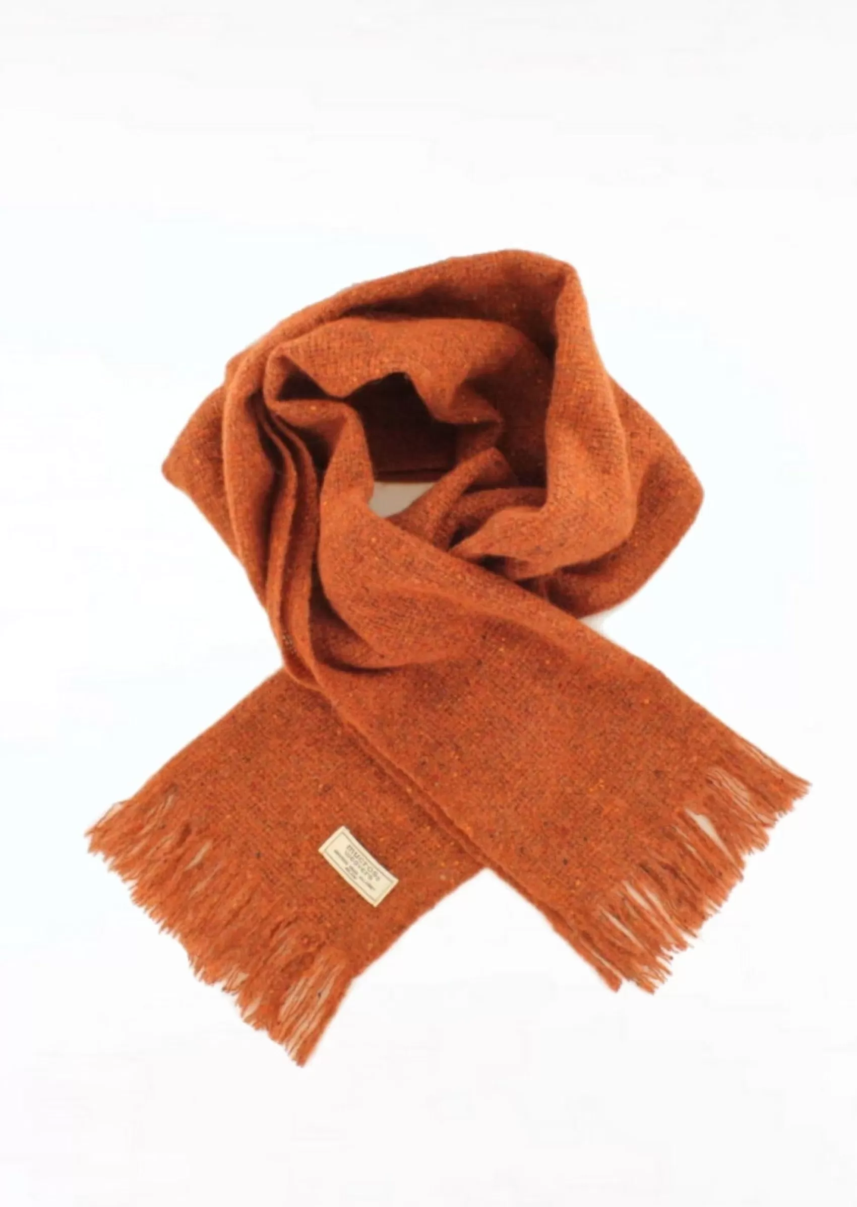 Scarves^Mucros Weavers Mucros Islander Scarf | Orange Rust