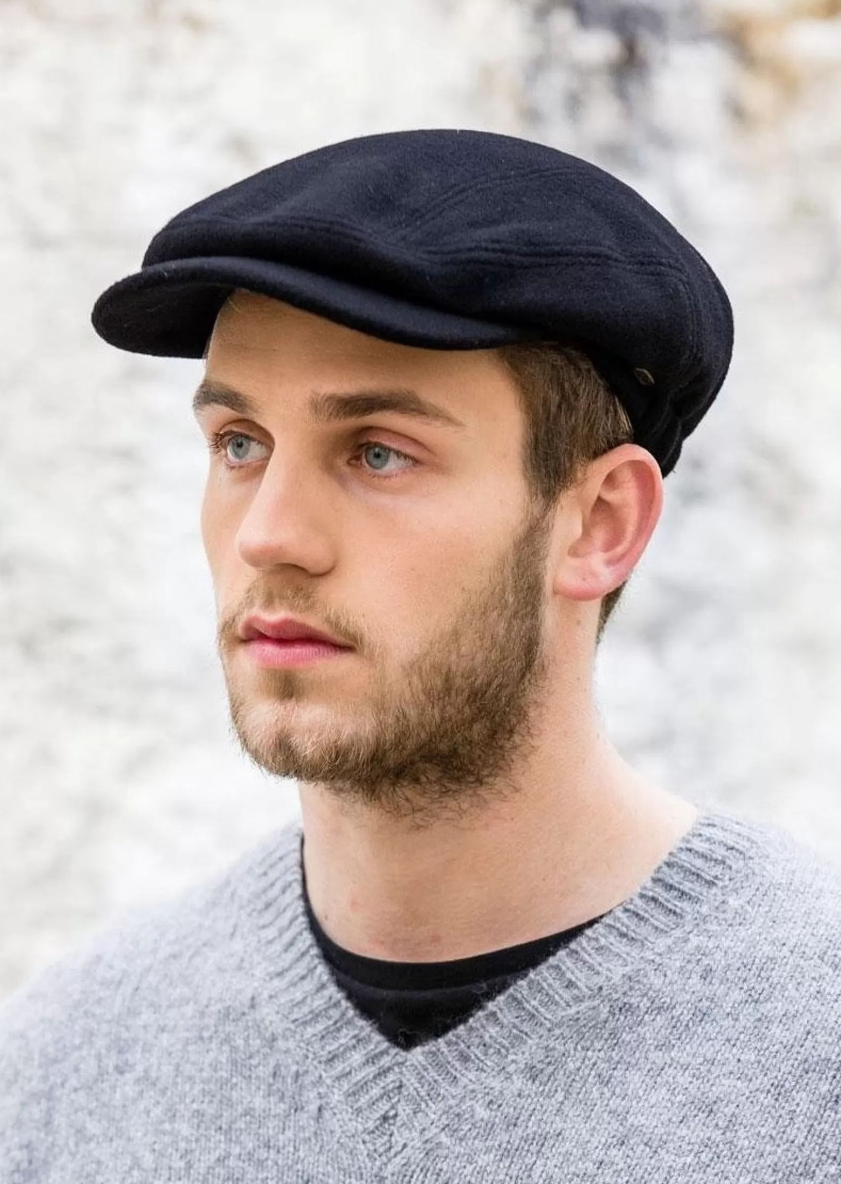 Traditional Hats^Mucros Weavers Mucros Kerry Cap | Black