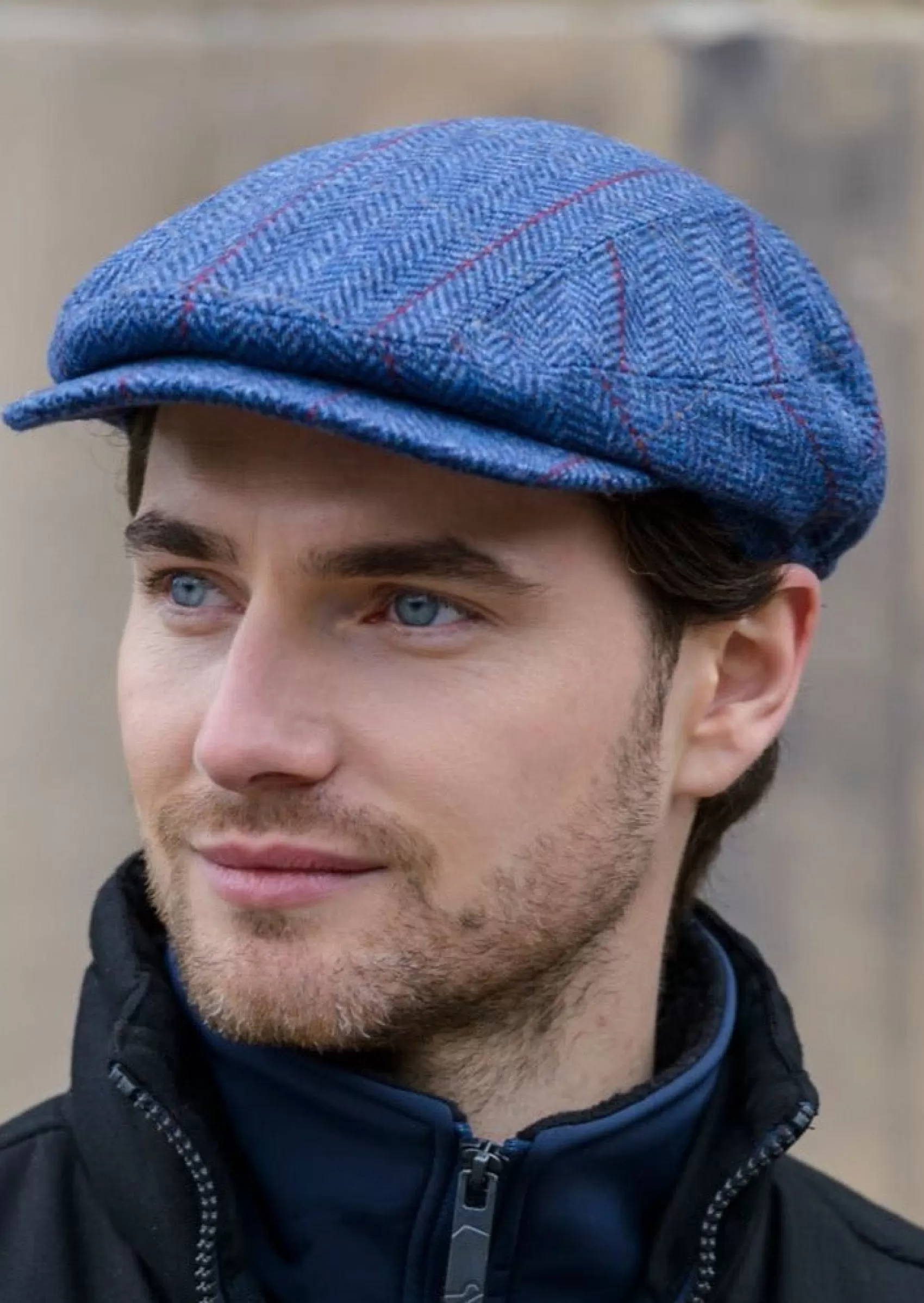 Traditional Hats^Mucros Weavers Mucros Kerry Cap | Blue