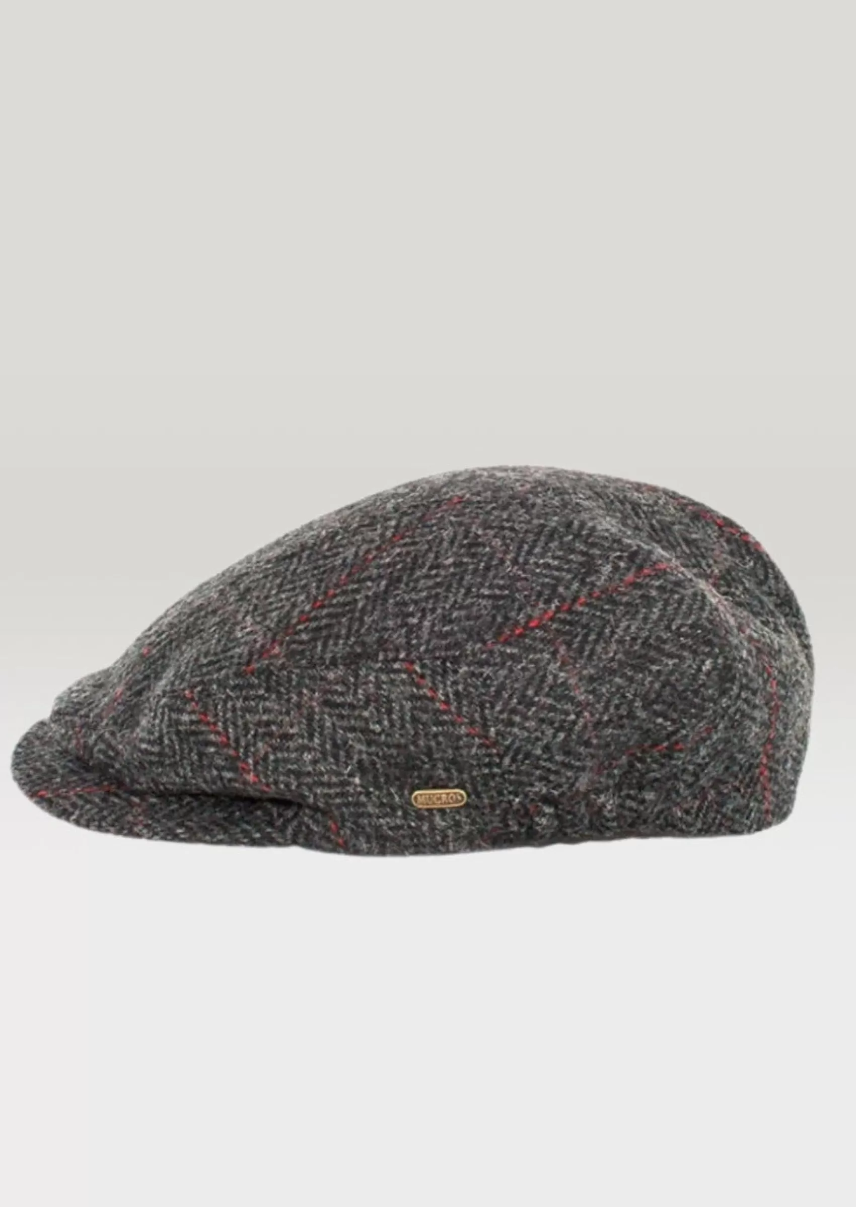 Traditional Hats^Mucros Weavers Mucros Kerry Cap | Charcoal