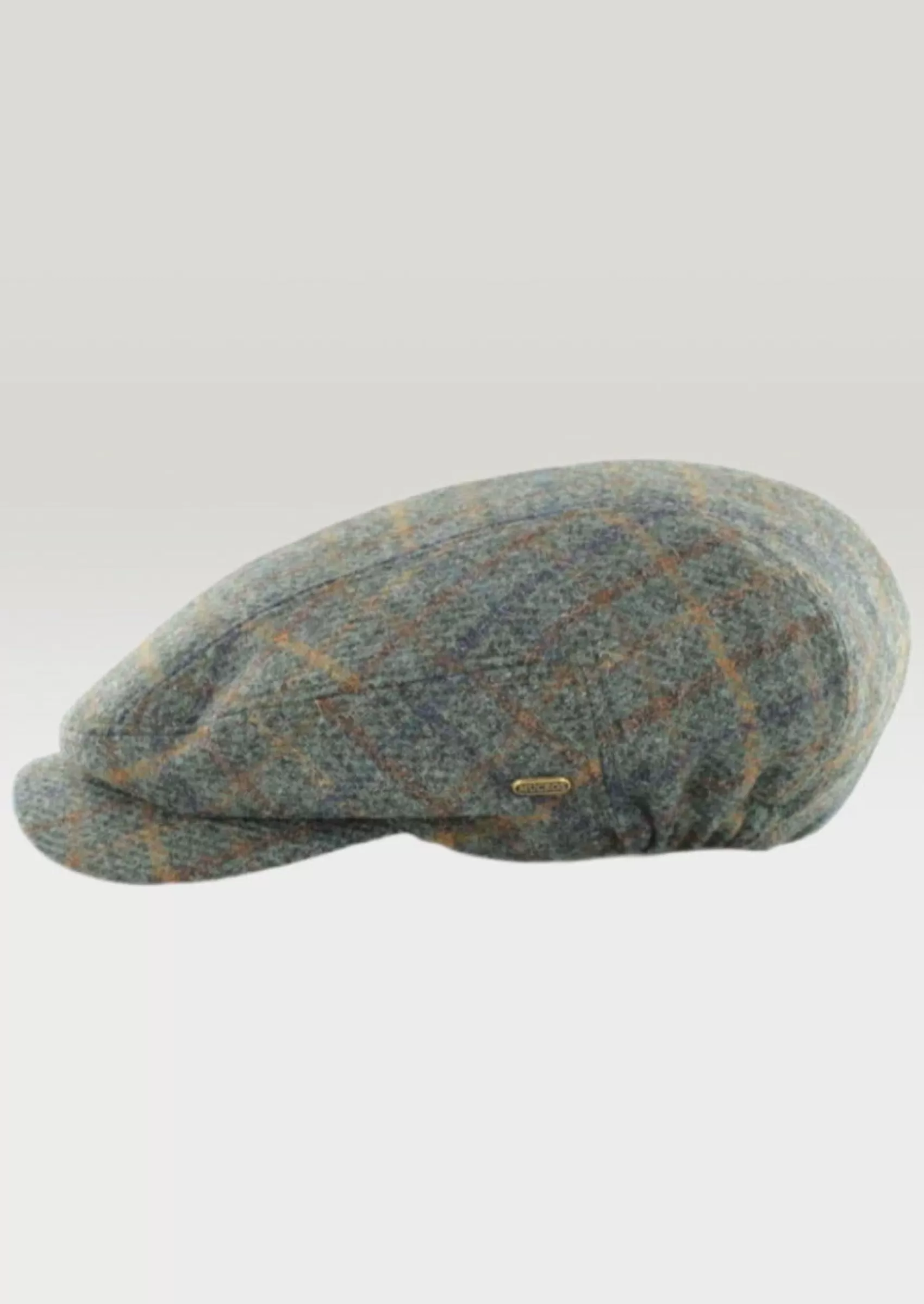 Traditional Hats^Mucros Weavers Mucros Kerry Cap | Green Plaid