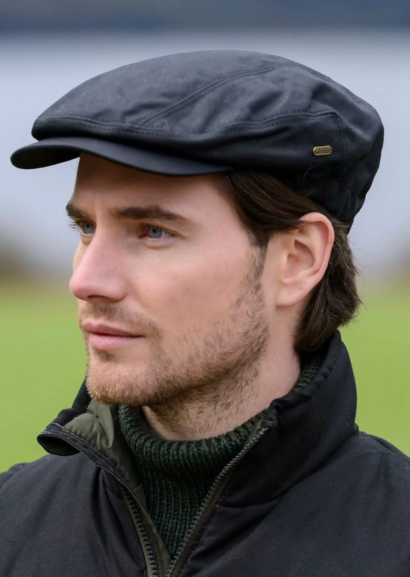 Traditional Hats^Mucros Weavers Mucros Kerry Cap Wax | Black