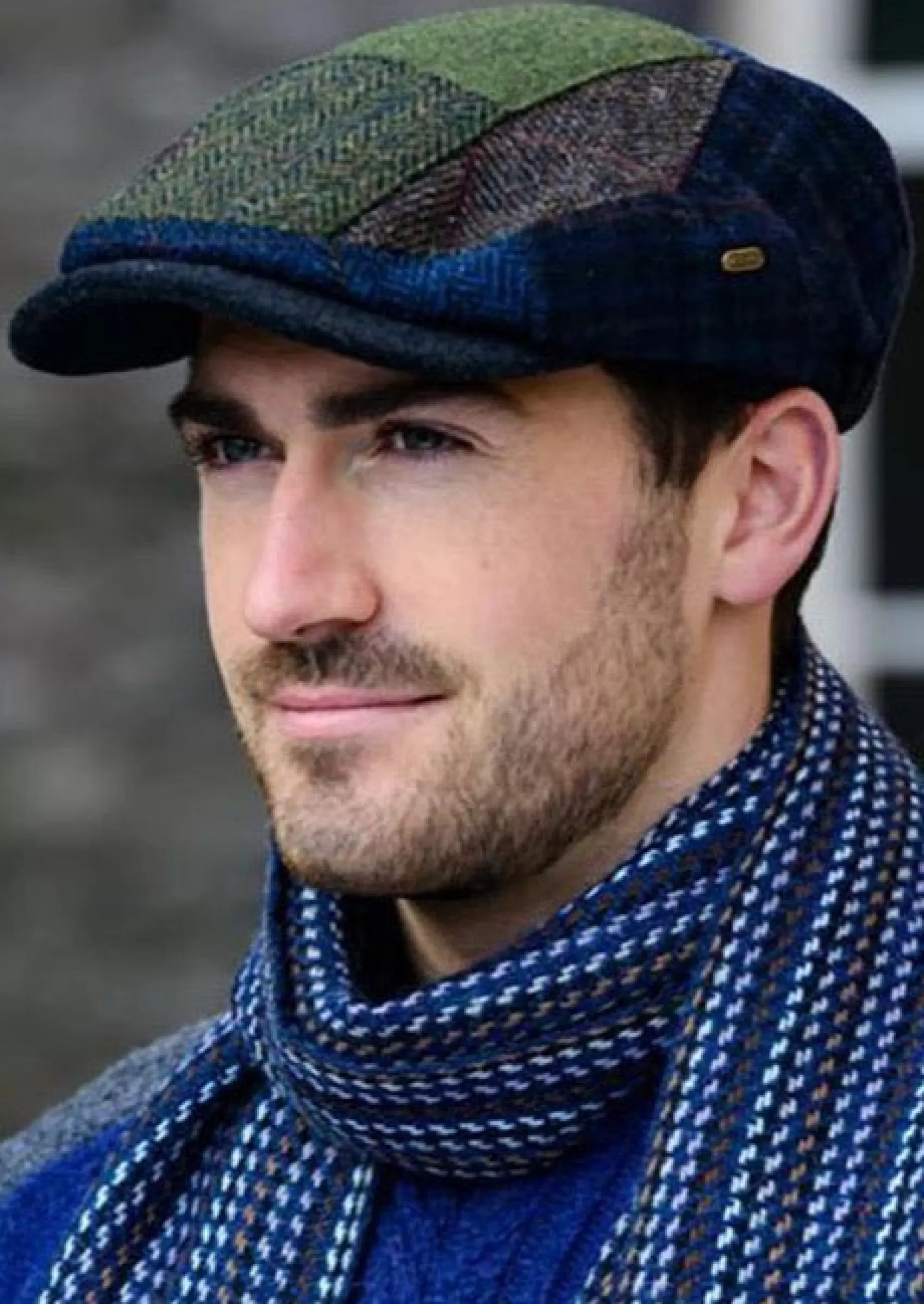 Traditional Hats^Mucros Weavers Mucros Kerry Flat Cap | Patch O