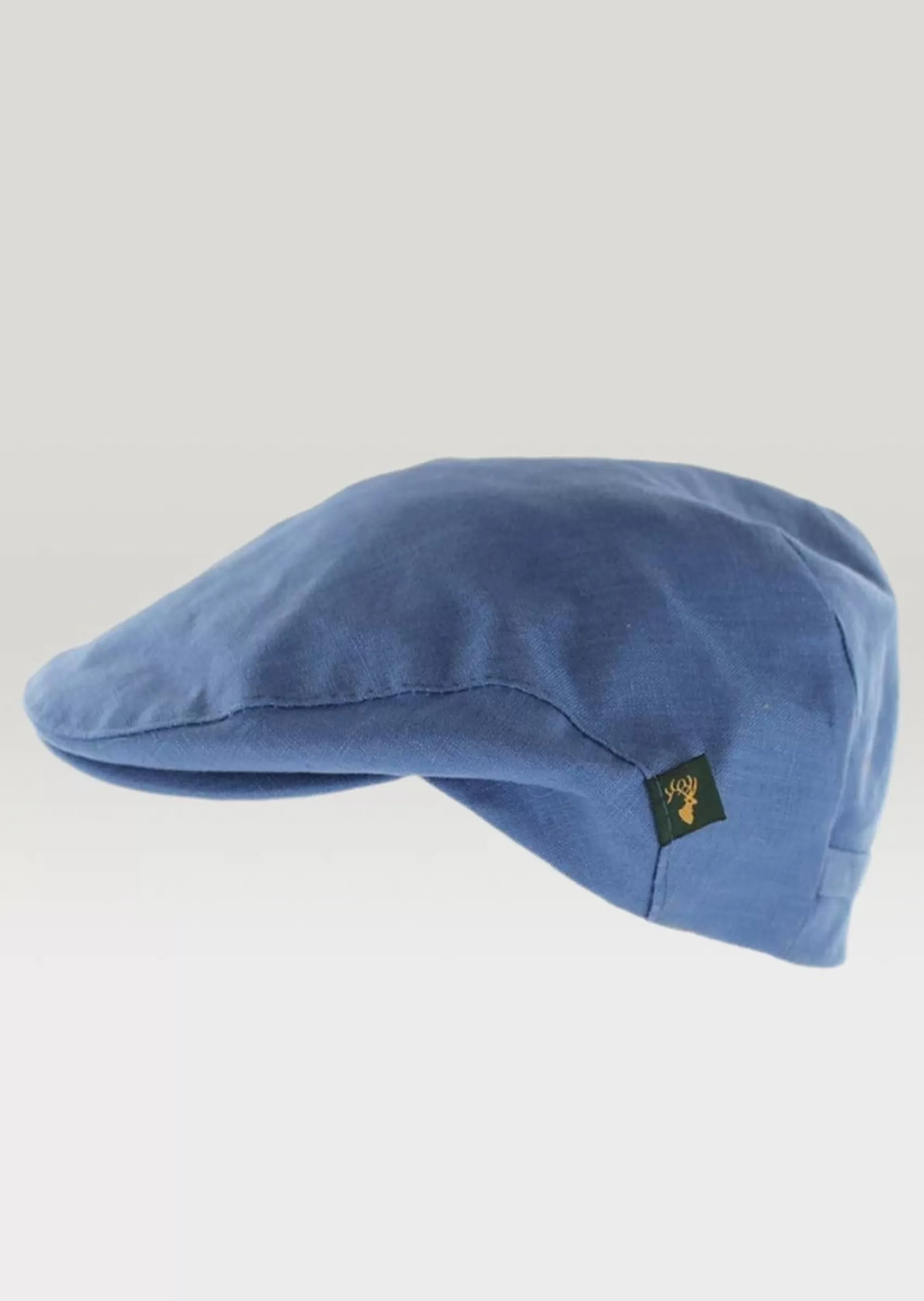 Traditional Hats^Mucros Weavers Mucros Linen Cap | Blue